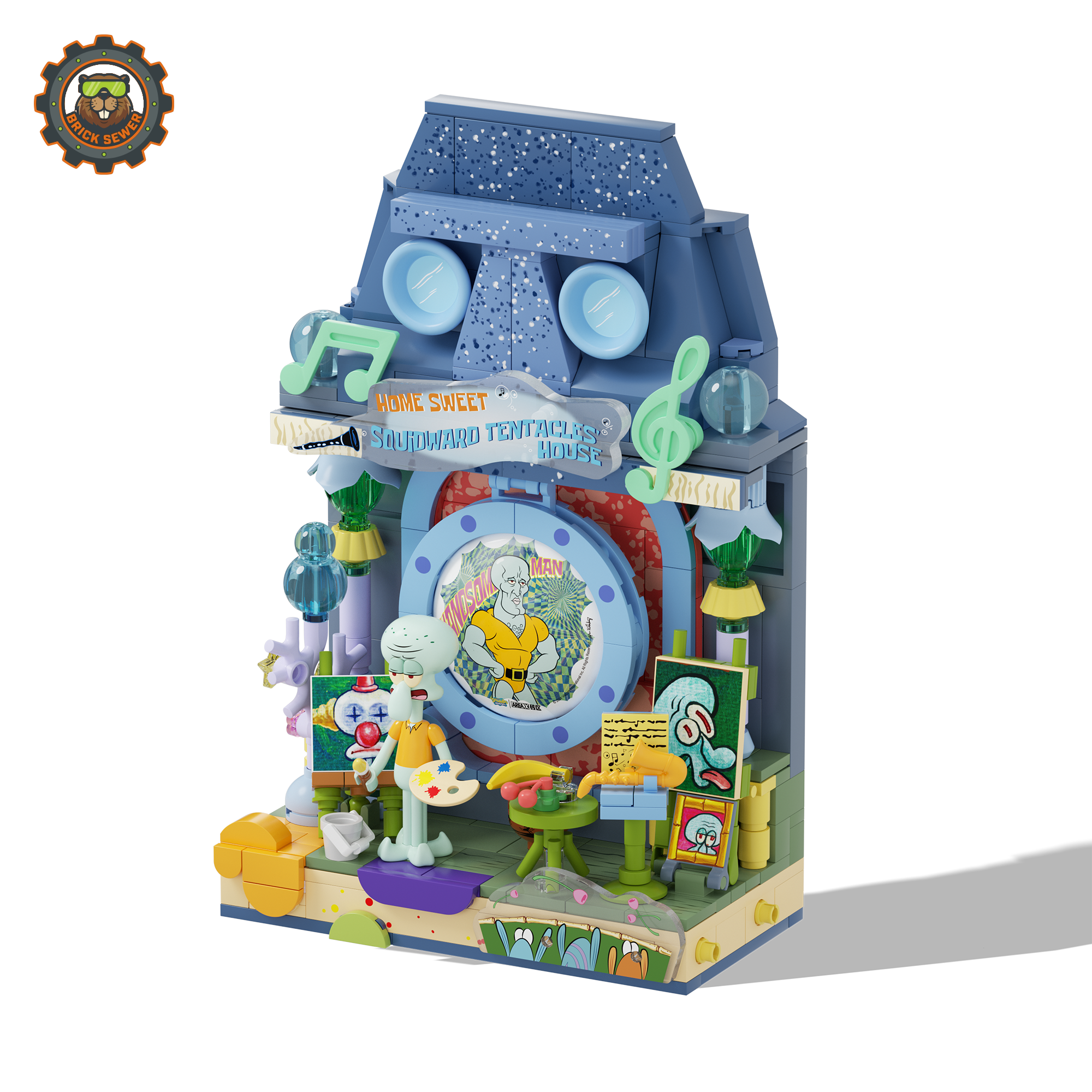 SpongeBob Painting Time