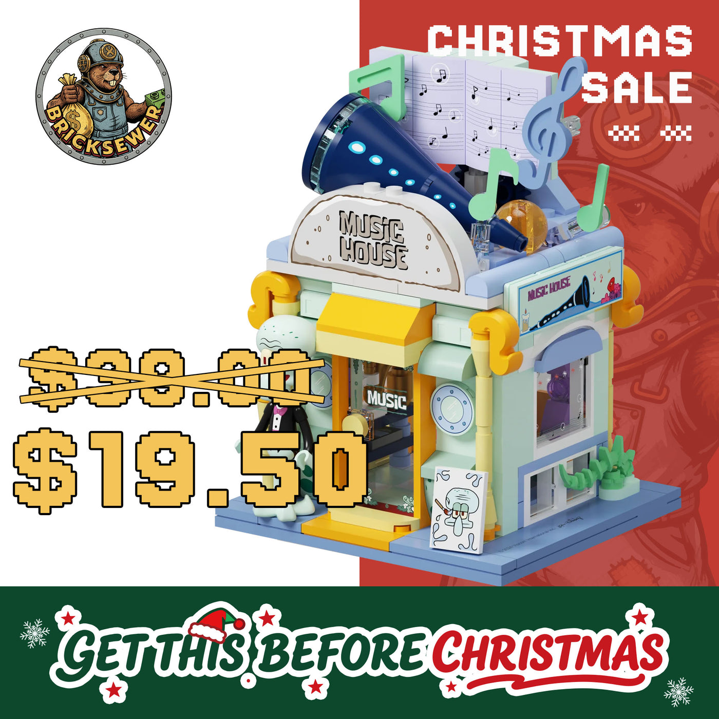 SpongeBob - Dreamy Street Series – Rhythm Dance (Squidward Version)