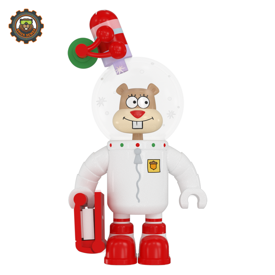 AreaX Sandy Cheeks Christmas Ornament AB0066