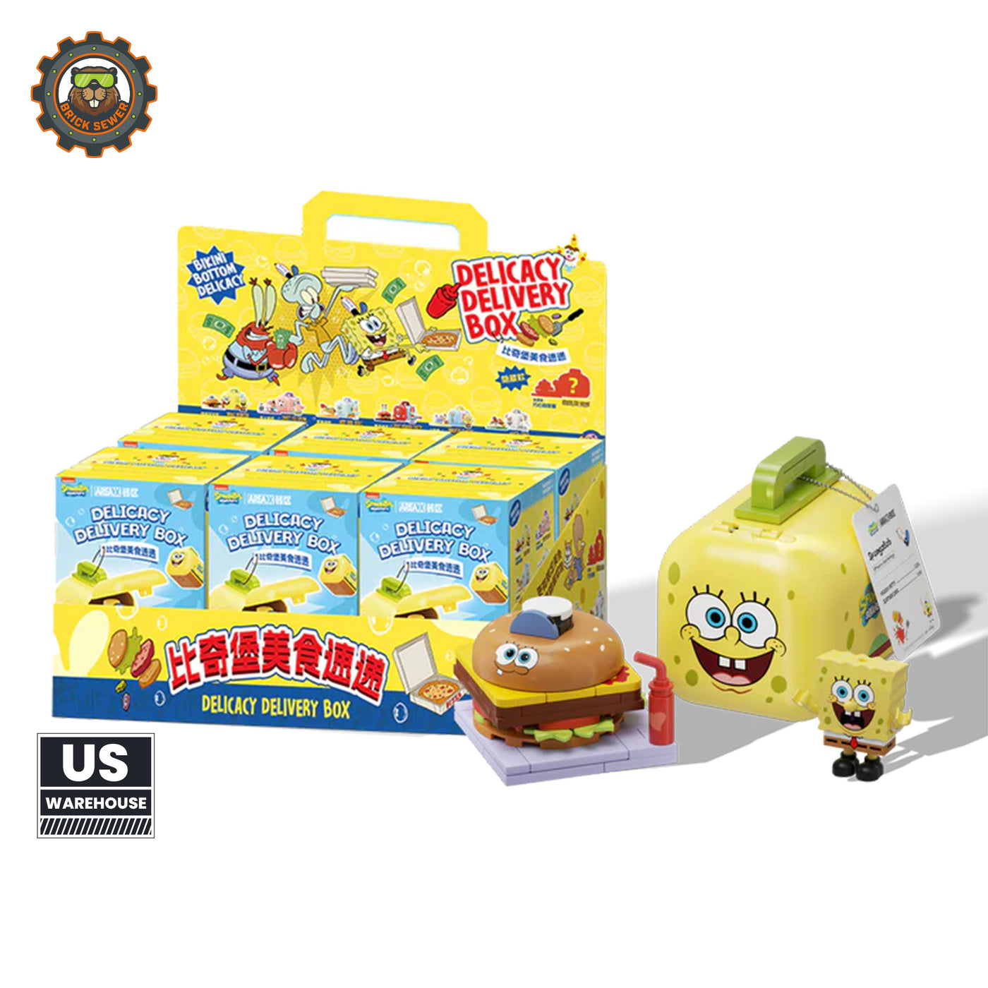 Food Rush Blind Box（random 6 out of 7, non-repeating）