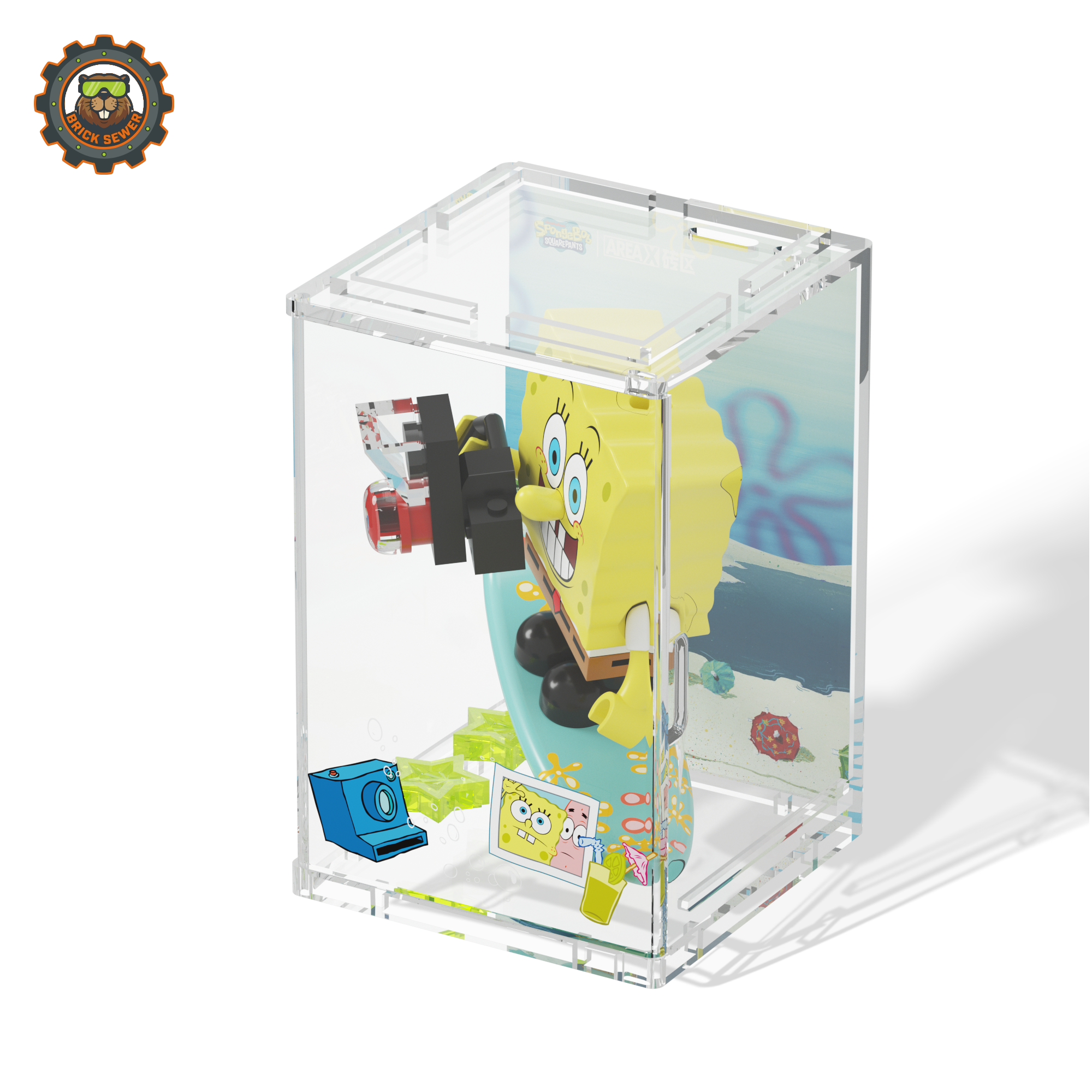 SpongeBob Bikini Bottom Blind Box（random 8 out of 9, non-repeating）