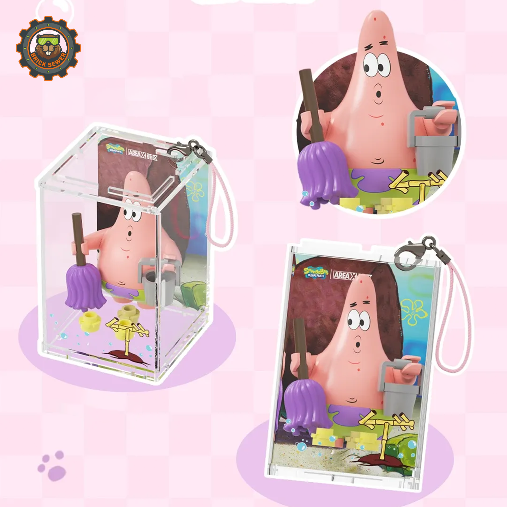 SpongeBob Bikini Bottom Blind Box（random 8 out of 9, non-repeating）