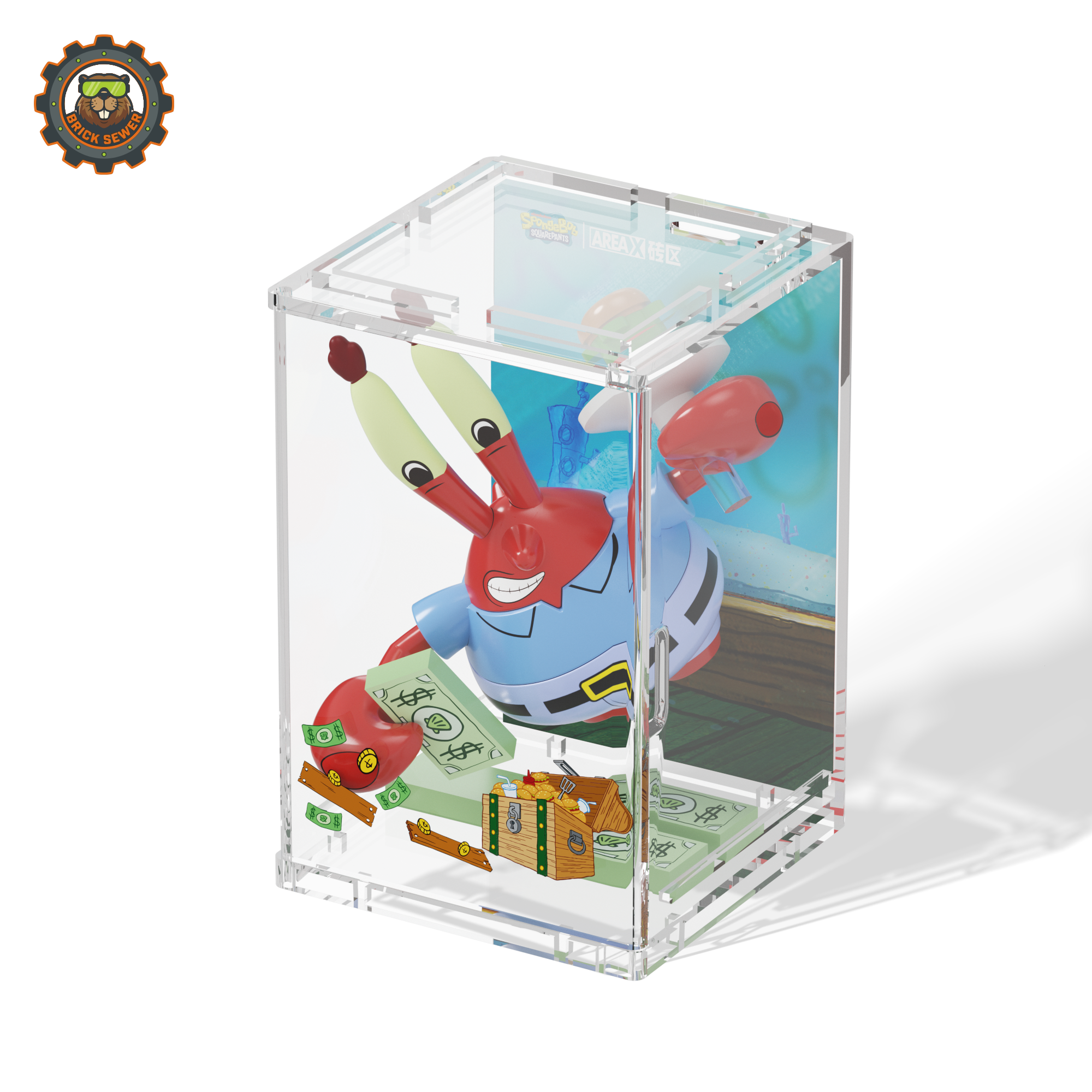 SpongeBob Bikini Bottom Blind Box（random 8 out of 9, non-repeating）