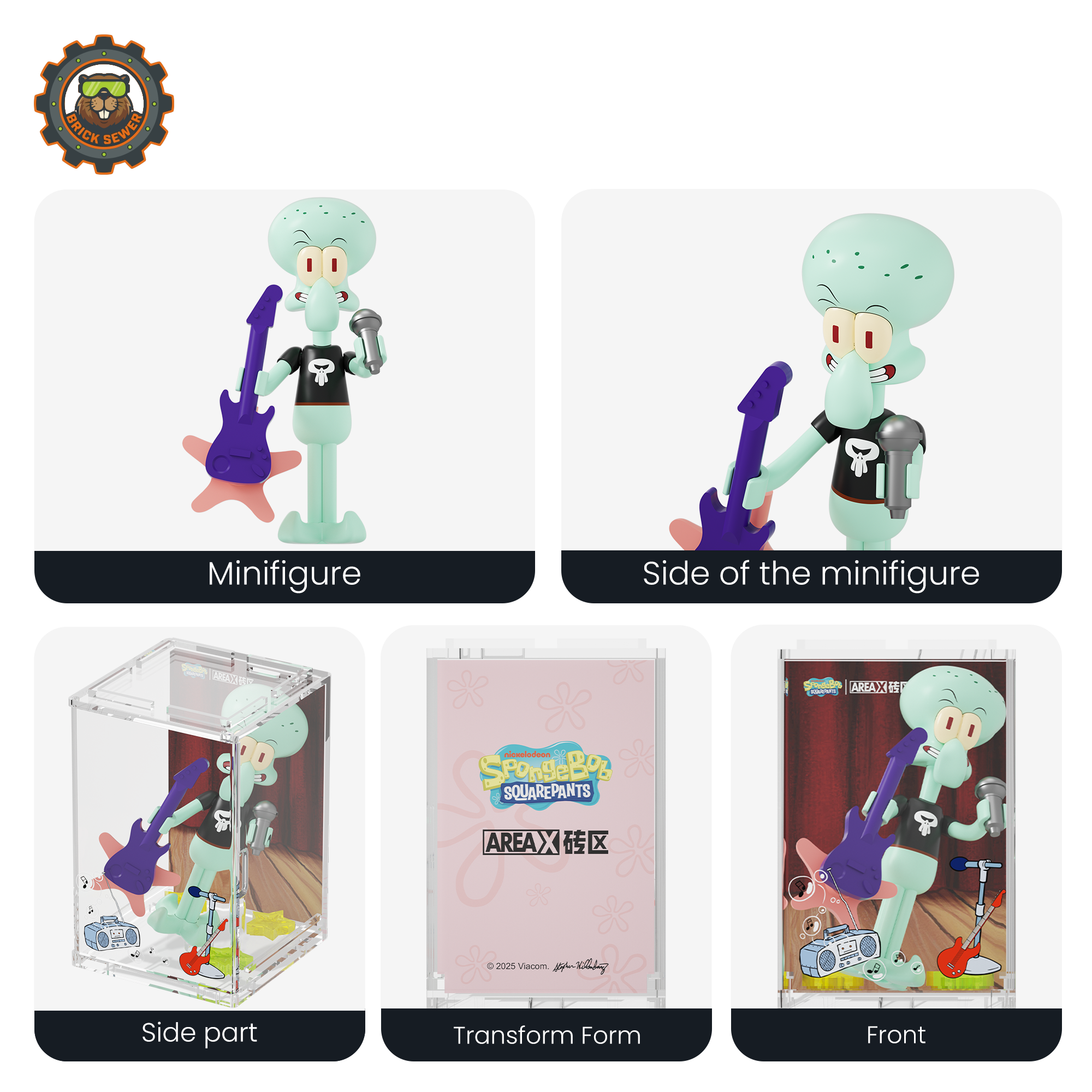 SpongeBob Bikini Bottom Blind Box（random 8 out of 9, non-repeating）