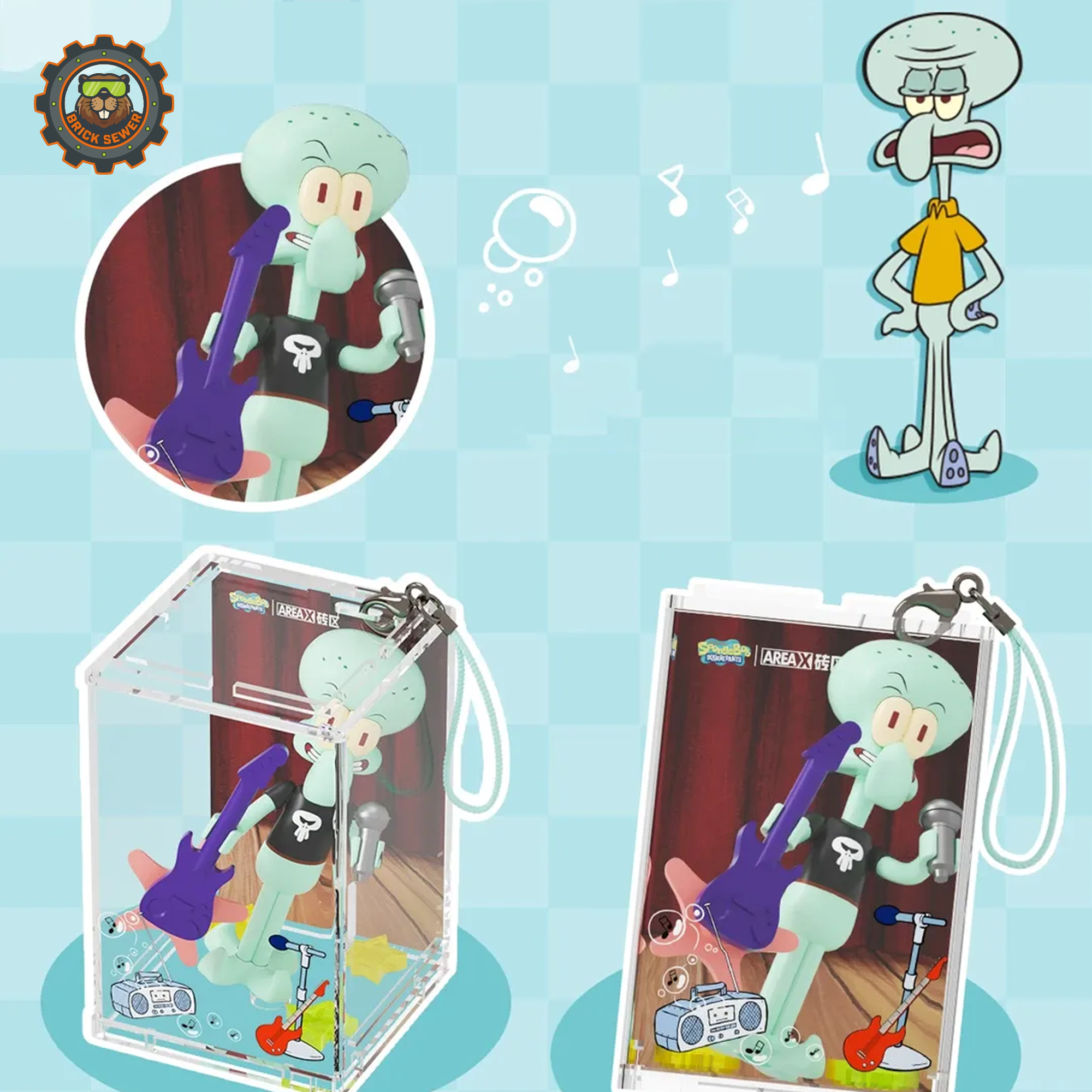 SpongeBob Bikini Bottom Blind Box（random 8 out of 9, non-repeating）