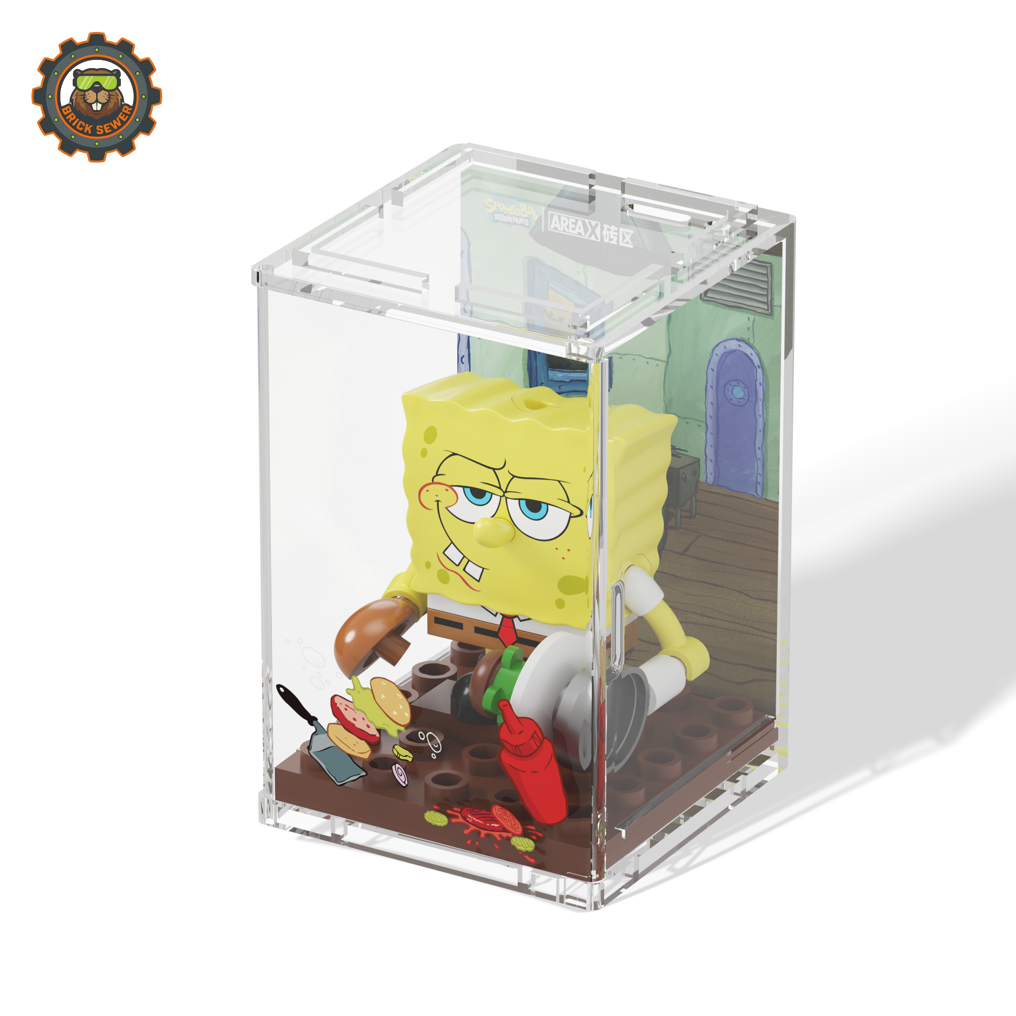 SpongeBob Bikini Bottom Blind Box（random 8 out of 9, non-repeating）
