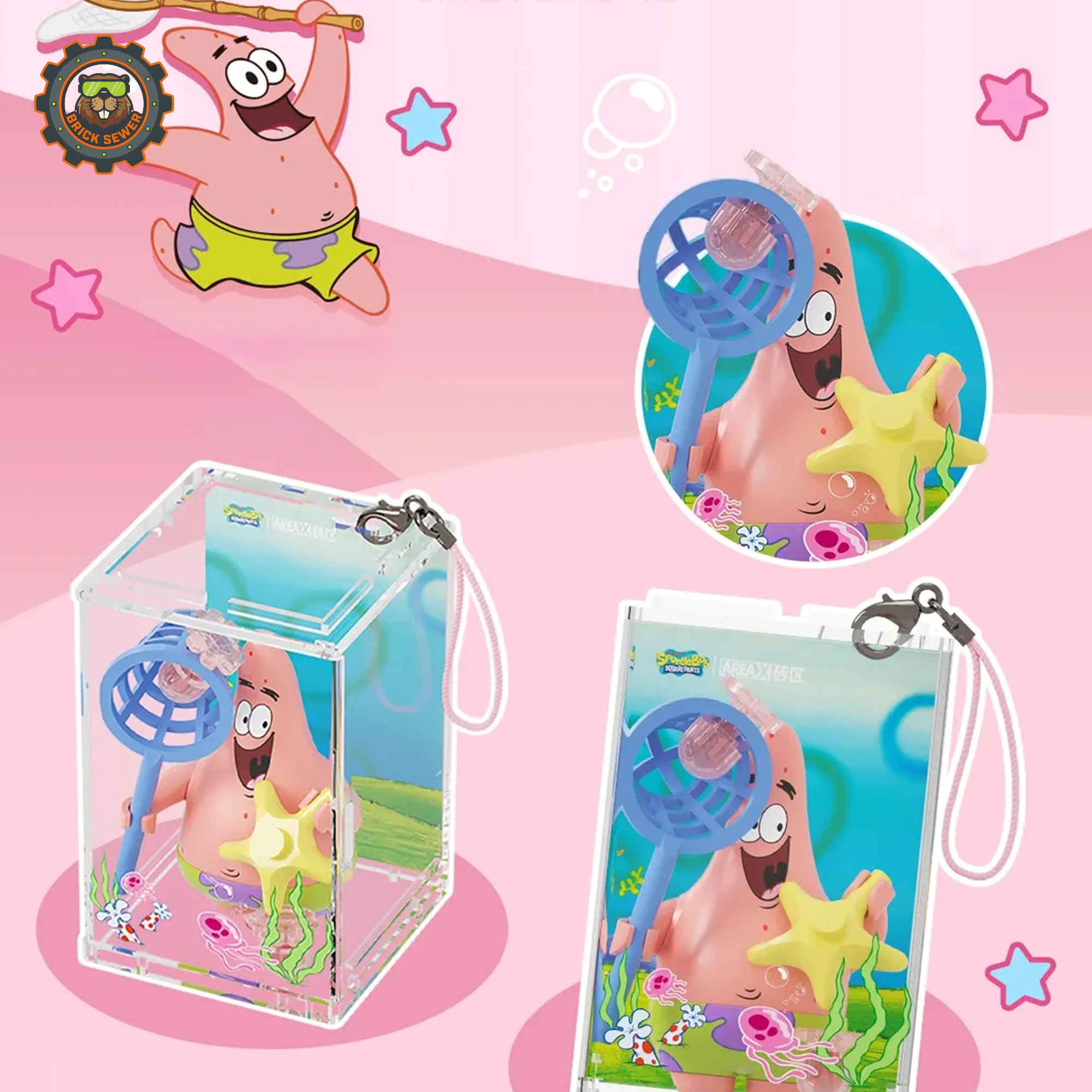 SpongeBob Bikini Bottom Blind Box（random 8 out of 9, non-repeating）