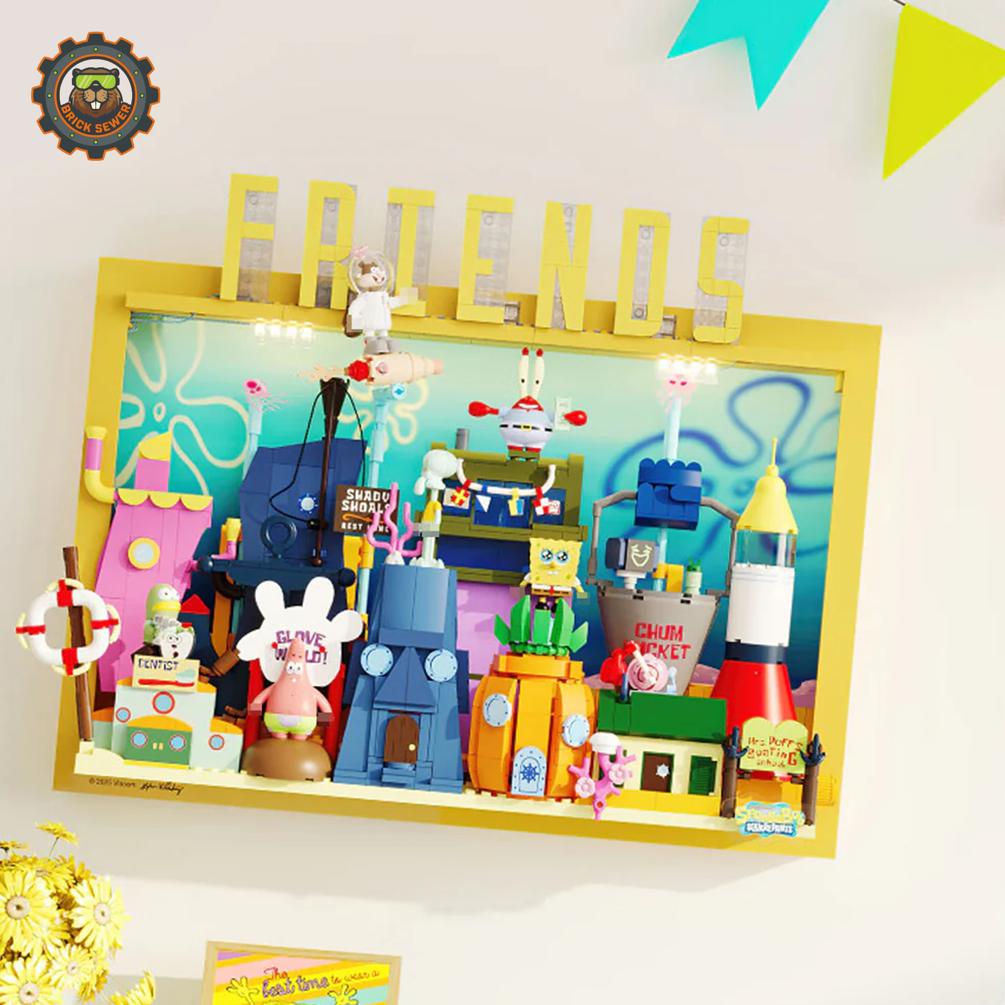 AreaX AB0083 SpongeBob SquarePants Bikini Bottom Paradise Movie