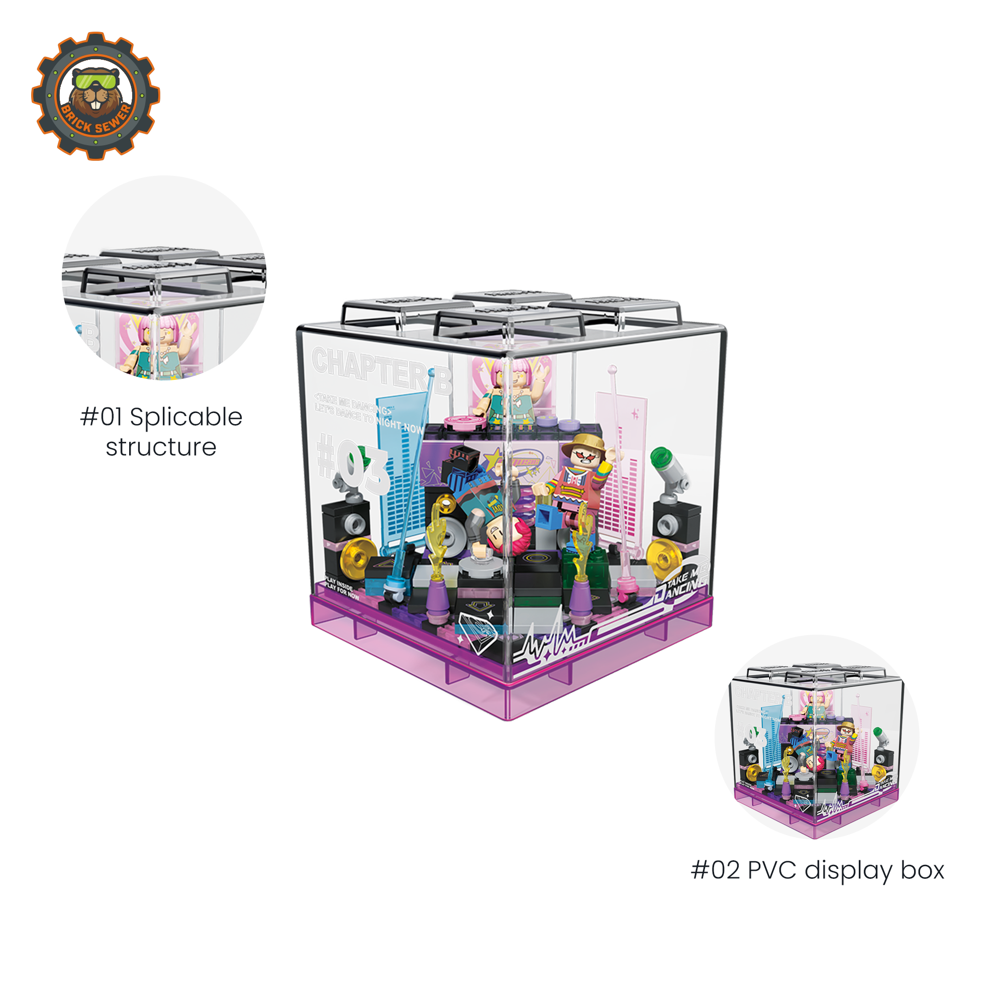 Dancing Party Building Blocks