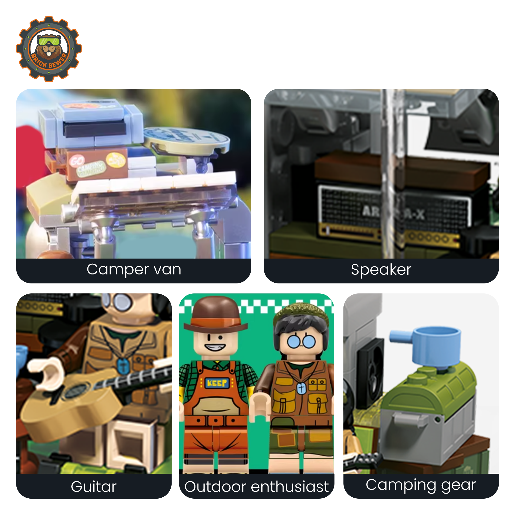One Day Camping Building Blocks