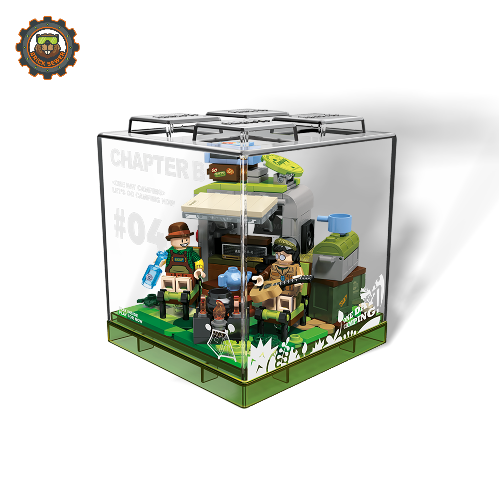 One Day Camping Building Blocks