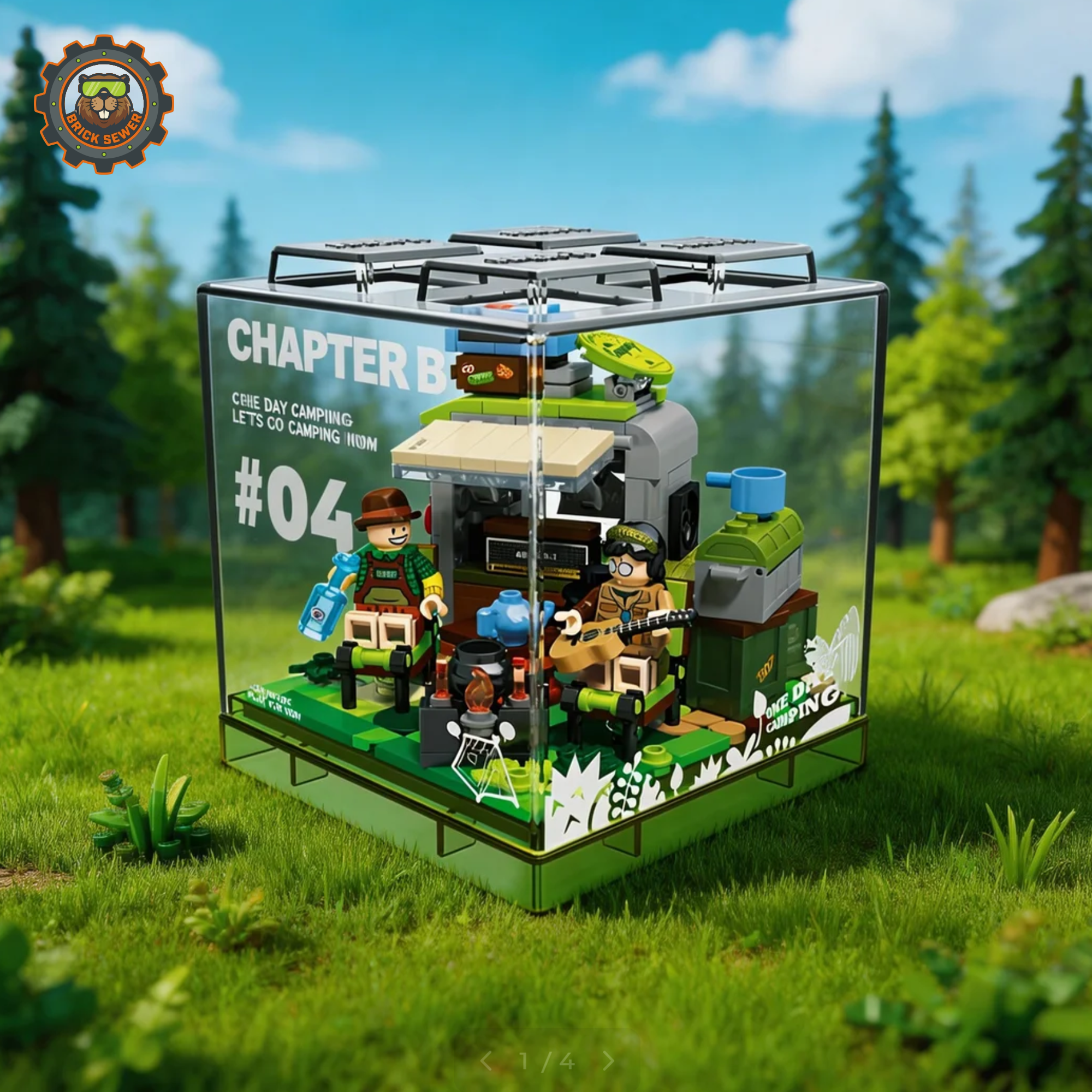 One Day Camping Building Blocks