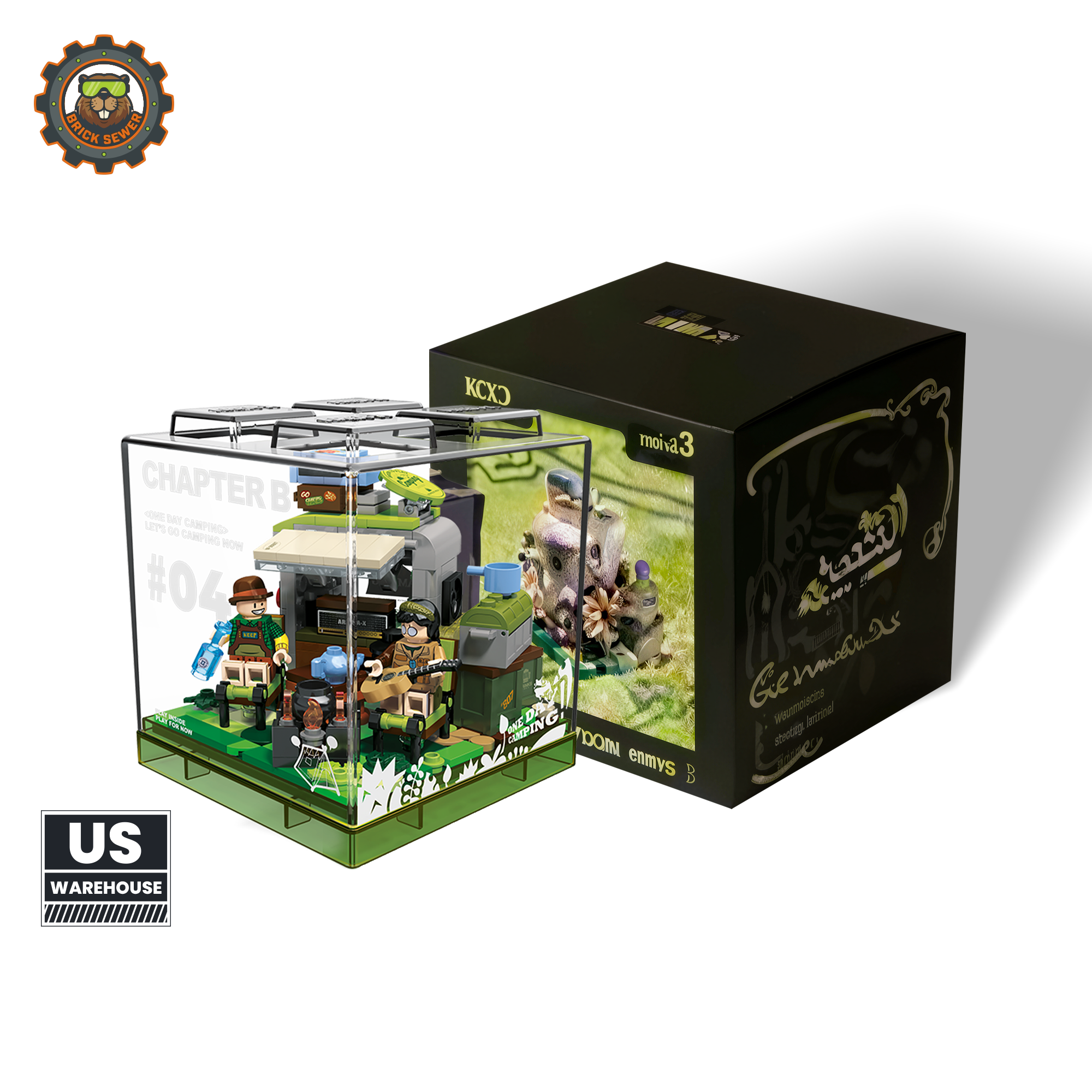 One Day Camping Building Blocks