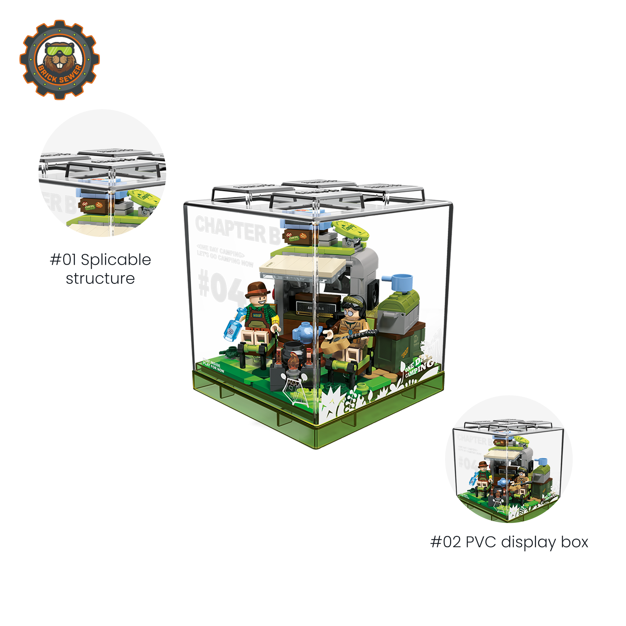 One Day Camping Building Blocks
