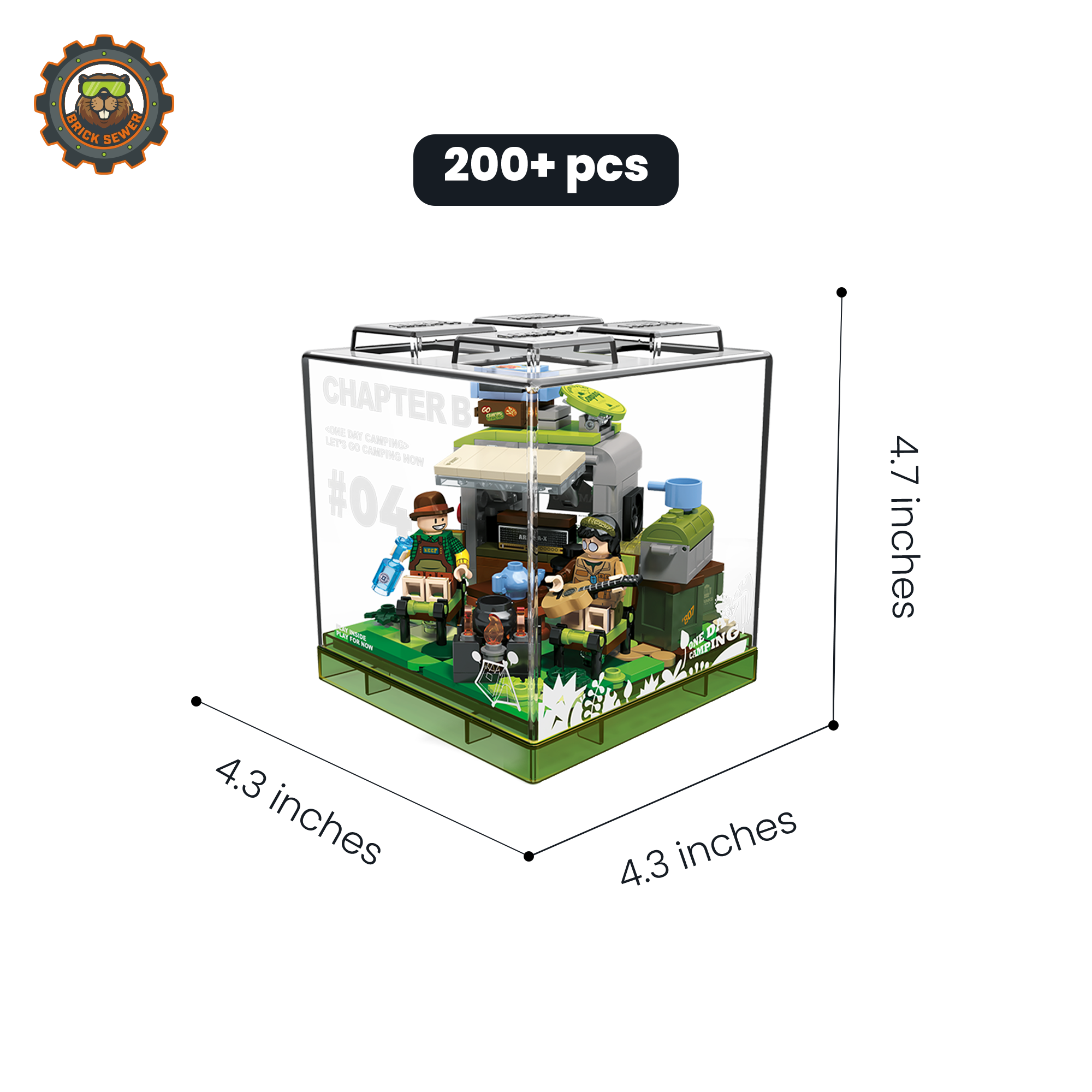 One Day Camping Building Blocks