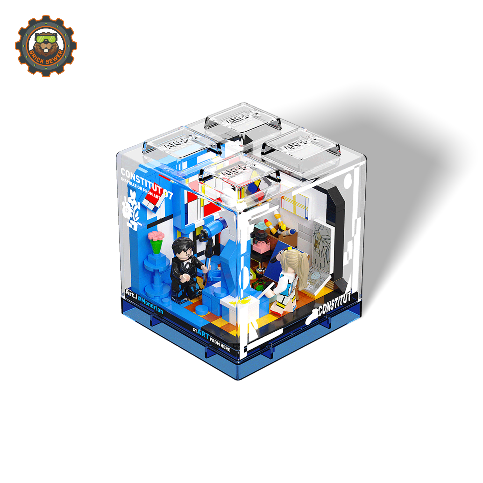 Constitute (Mondrian ver.) Building Blocks