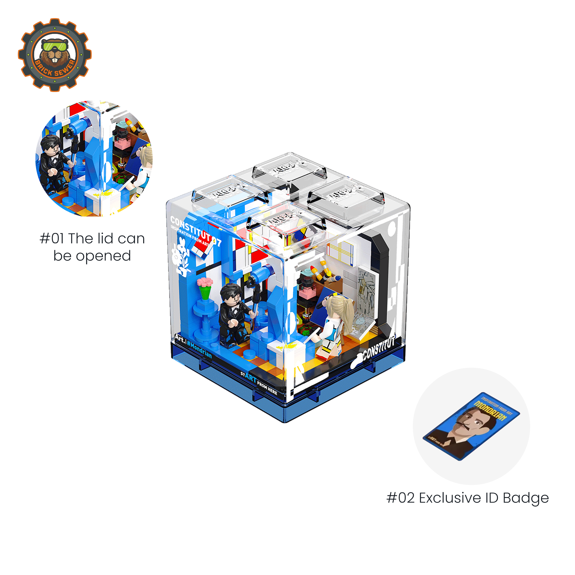 Constitute (Mondrian ver.) Building Blocks