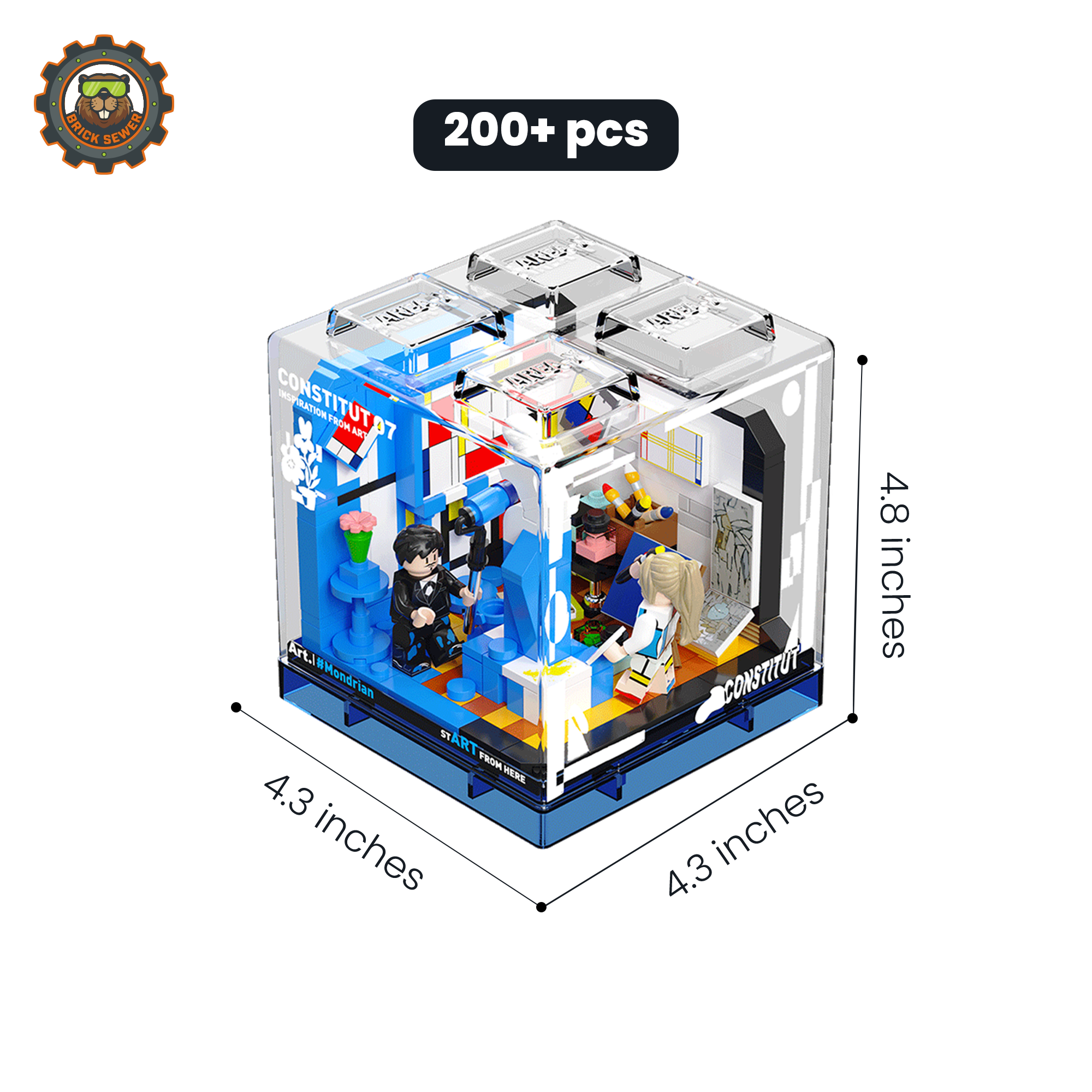 Constitute (Mondrian ver.) Building Blocks