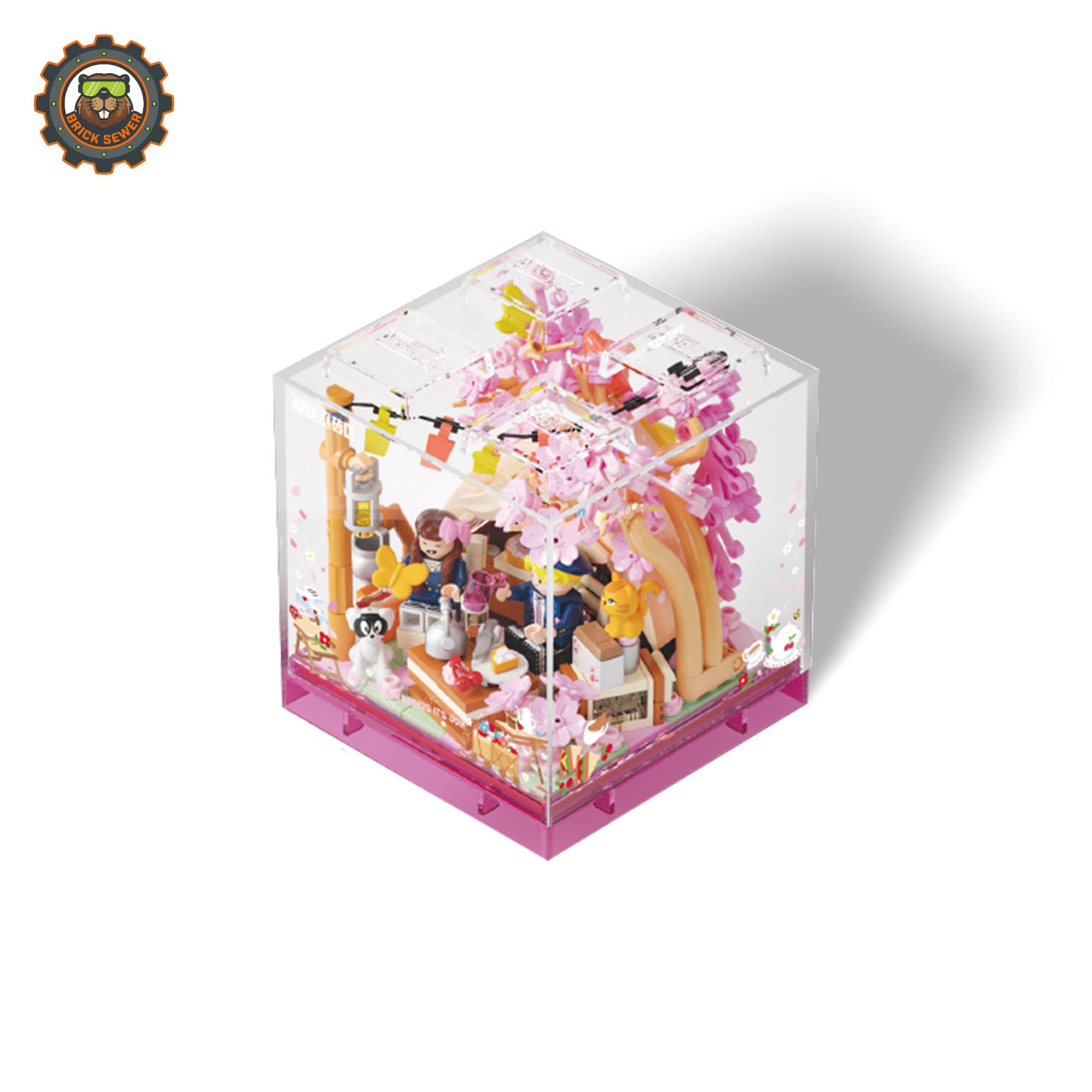 Spring Camping Brick Set