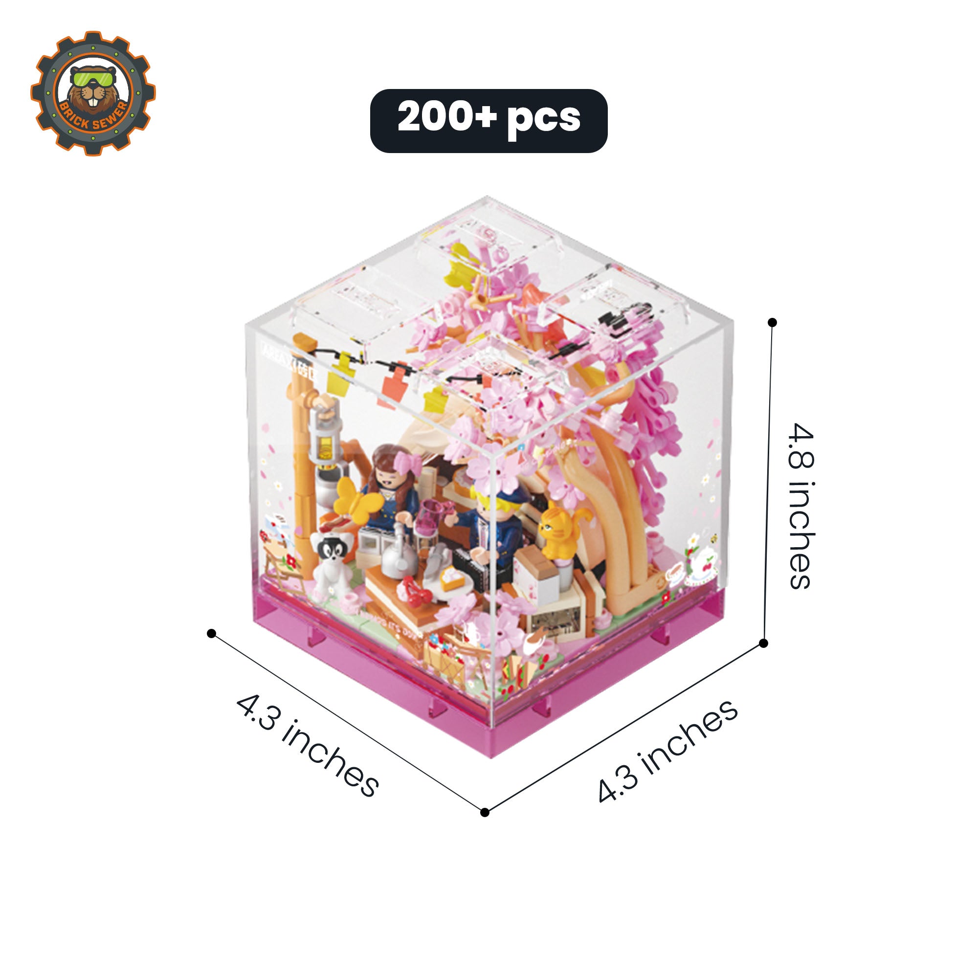 Spring Camping Brick Set