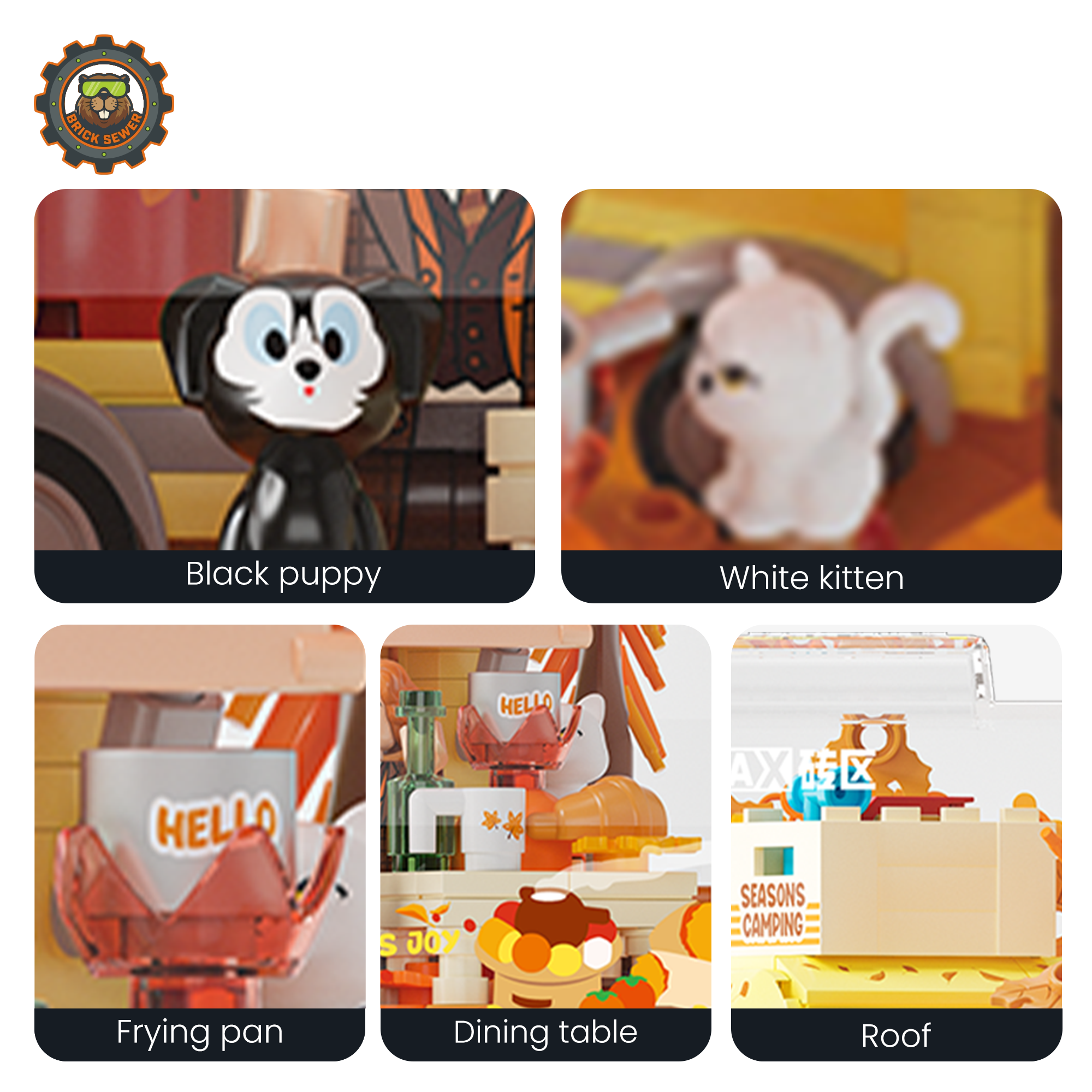 Autumn Camping Brick Set