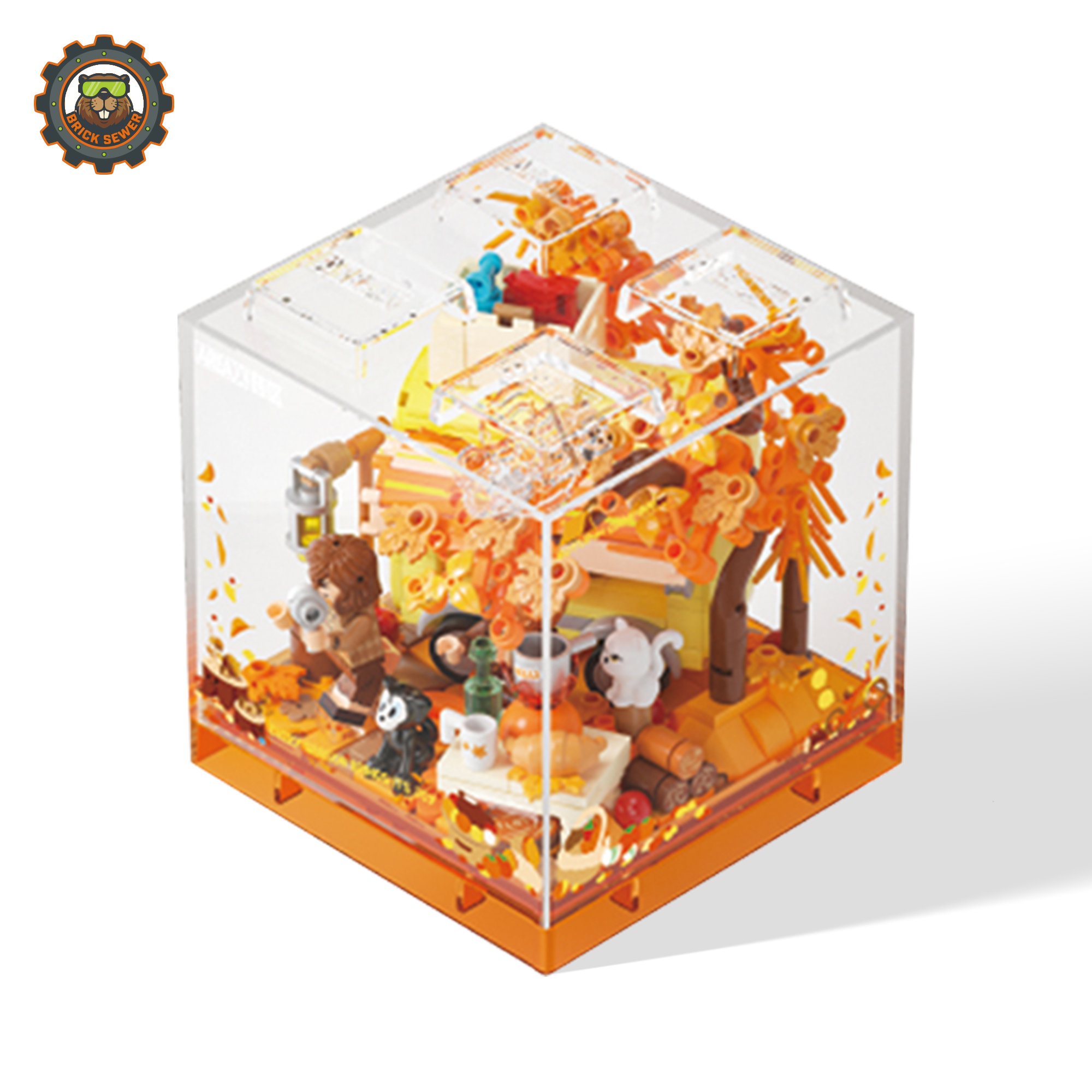 Autumn Camping Brick Set