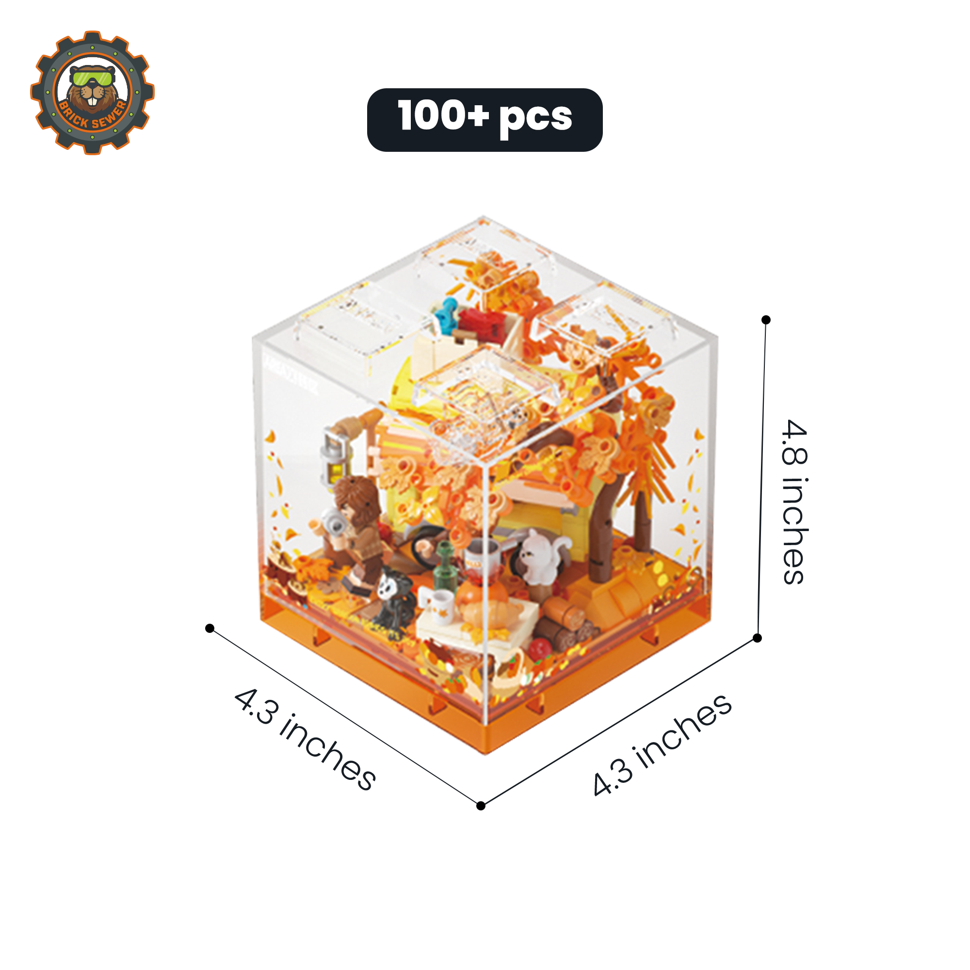 Autumn Camping Brick Set