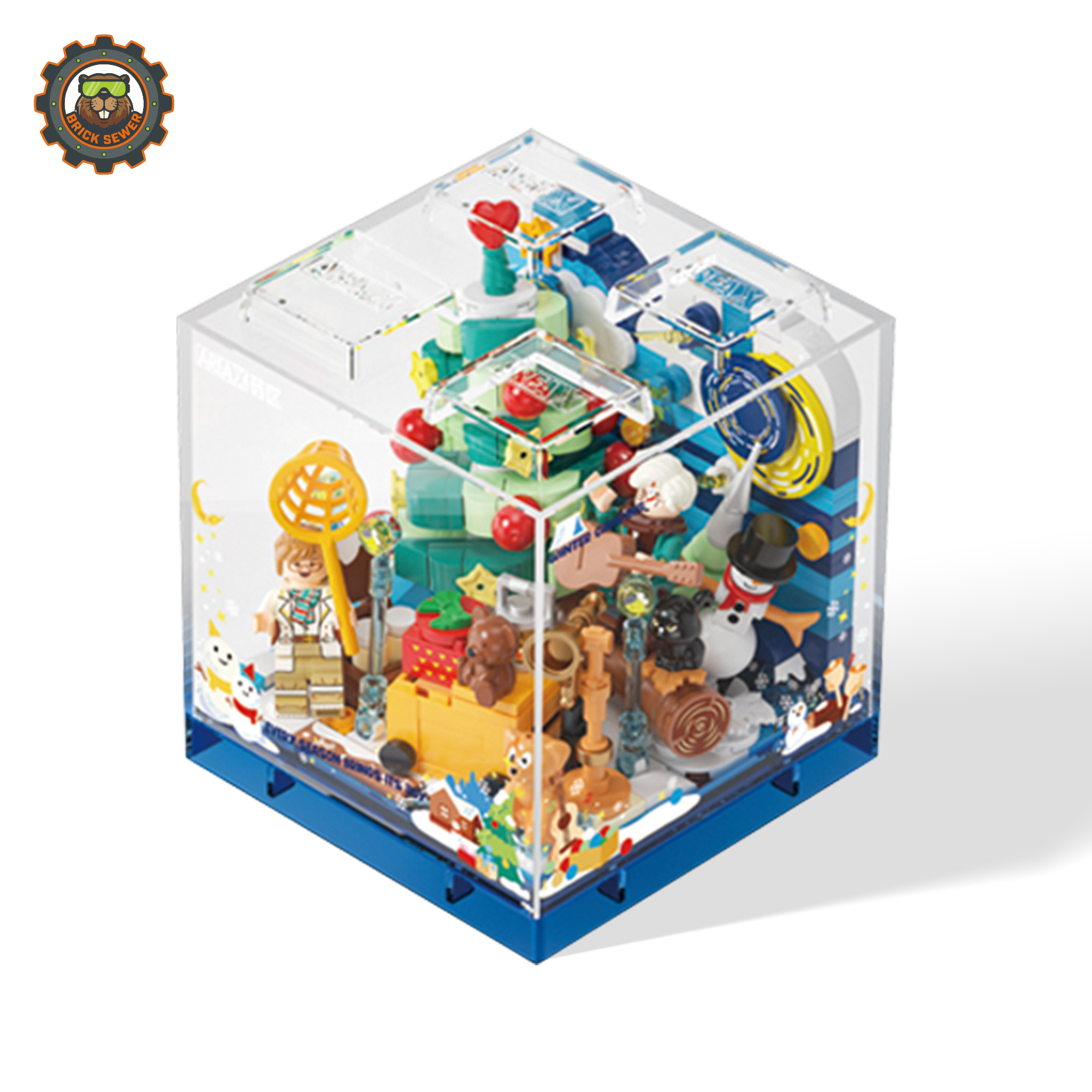 Winter Camping Brick Set - View 5: ax0106-detail-05