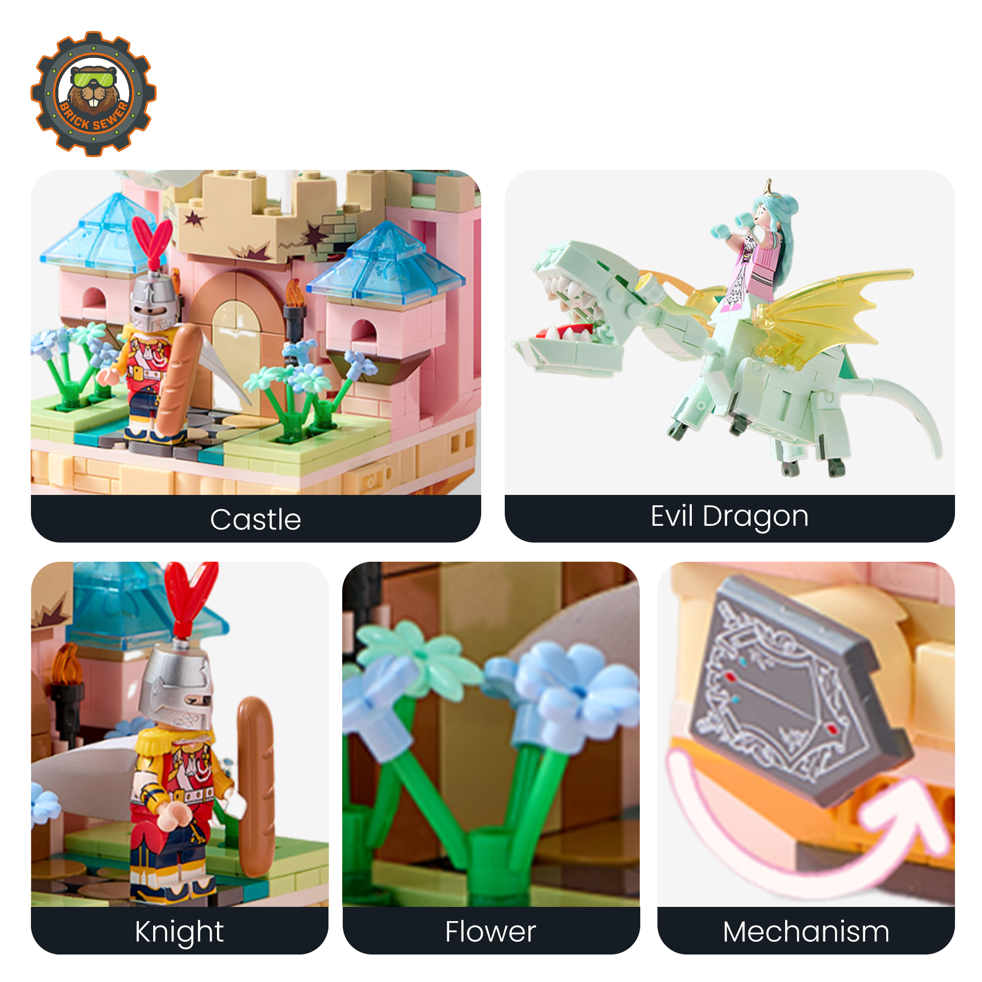 Only 5 left | Knight of Chill Building Blocks