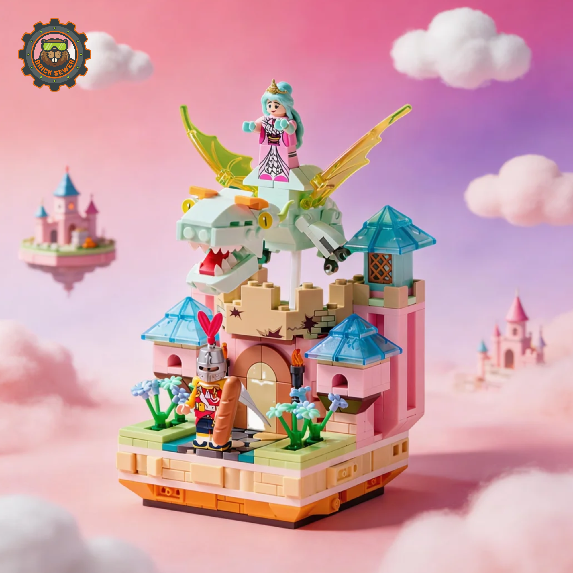 Only 5 left | Knight of Chill Building Blocks