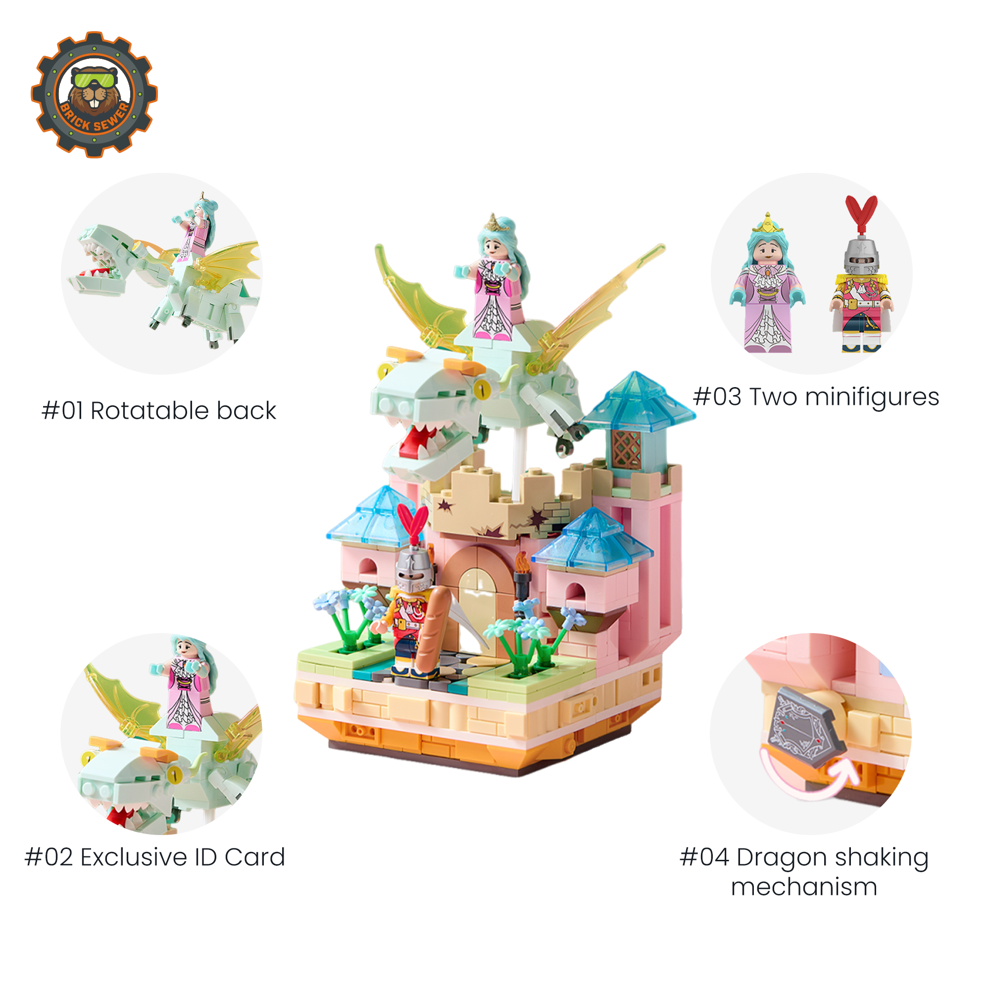 Only 5 left | Knight of Chill Building Blocks