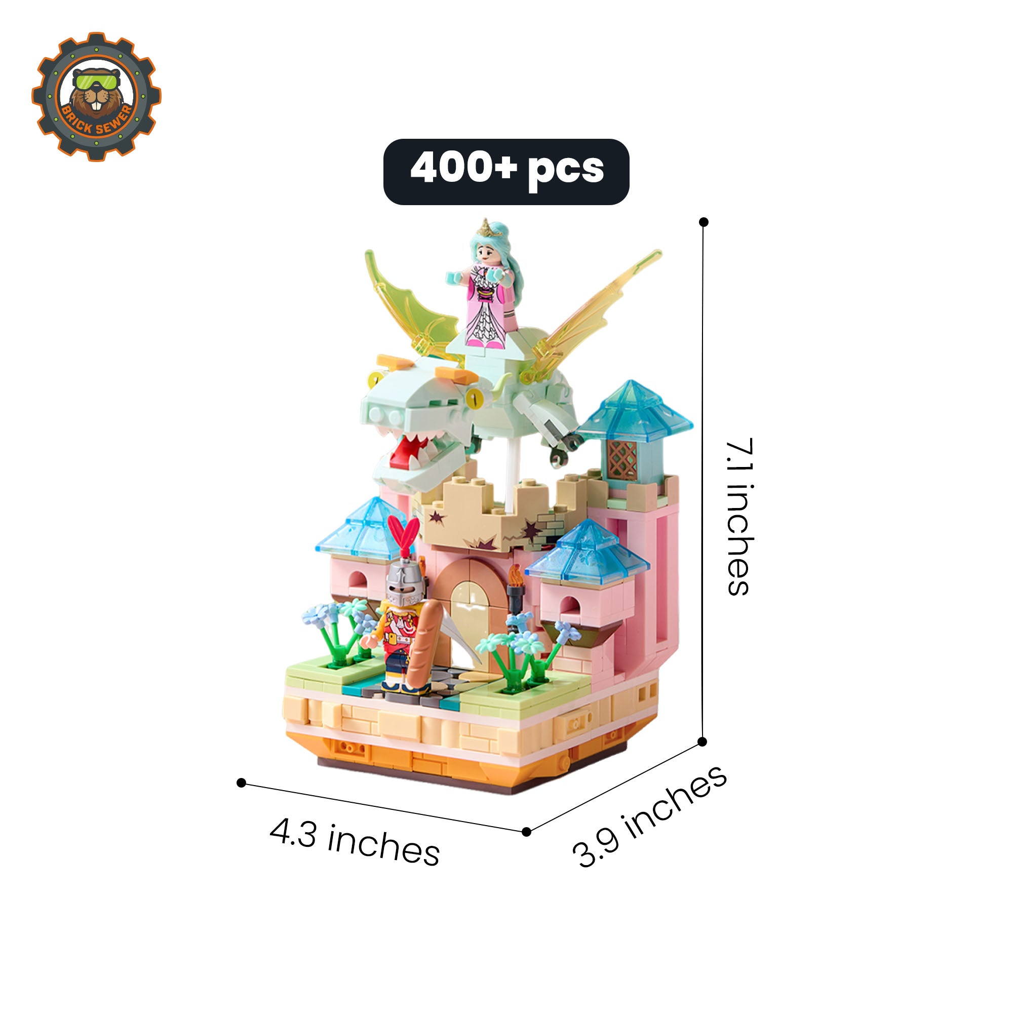 Only 5 left | Knight of Chill Building Blocks