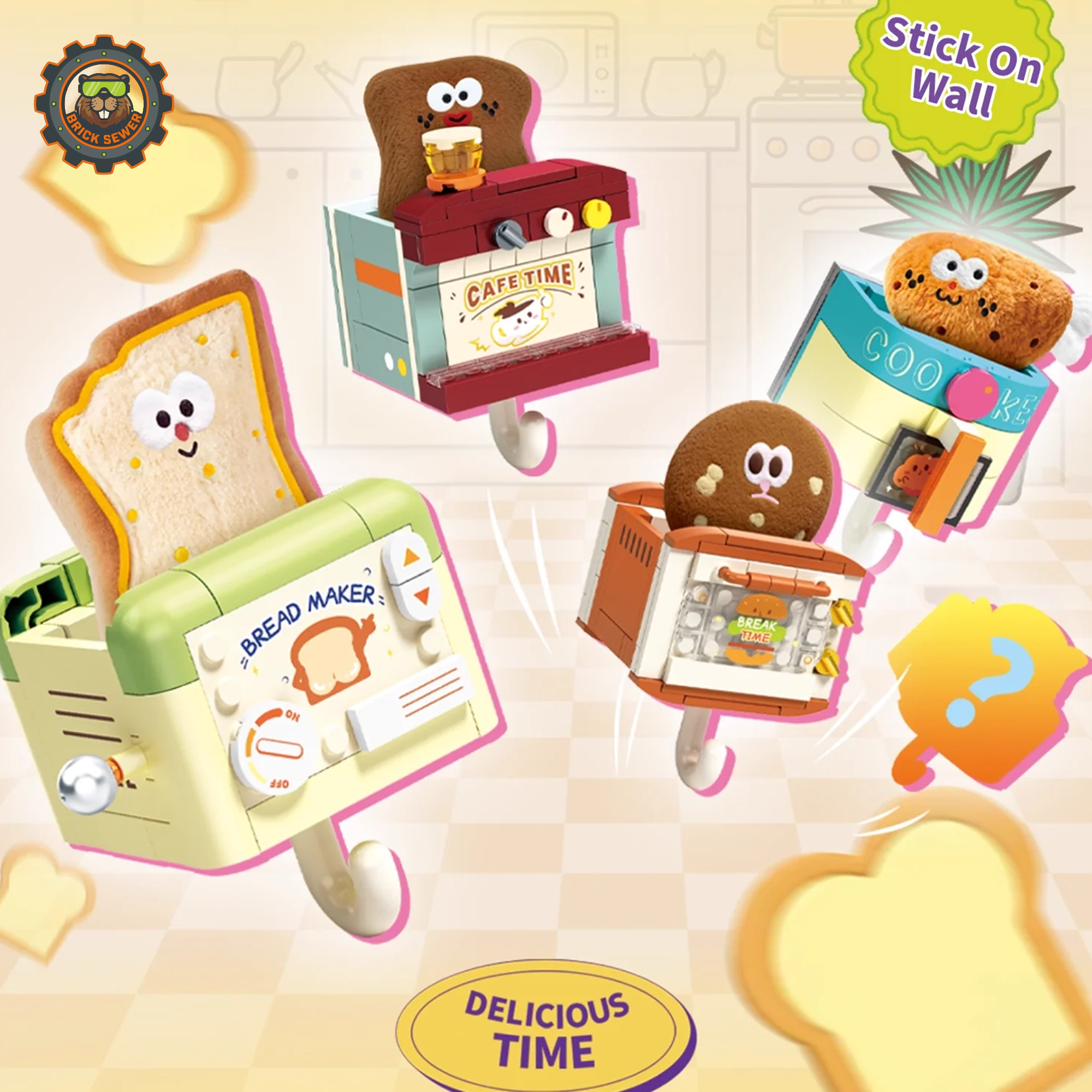 Delicious Moments – Wall Hook Plush Blind Box (4 out of 5)