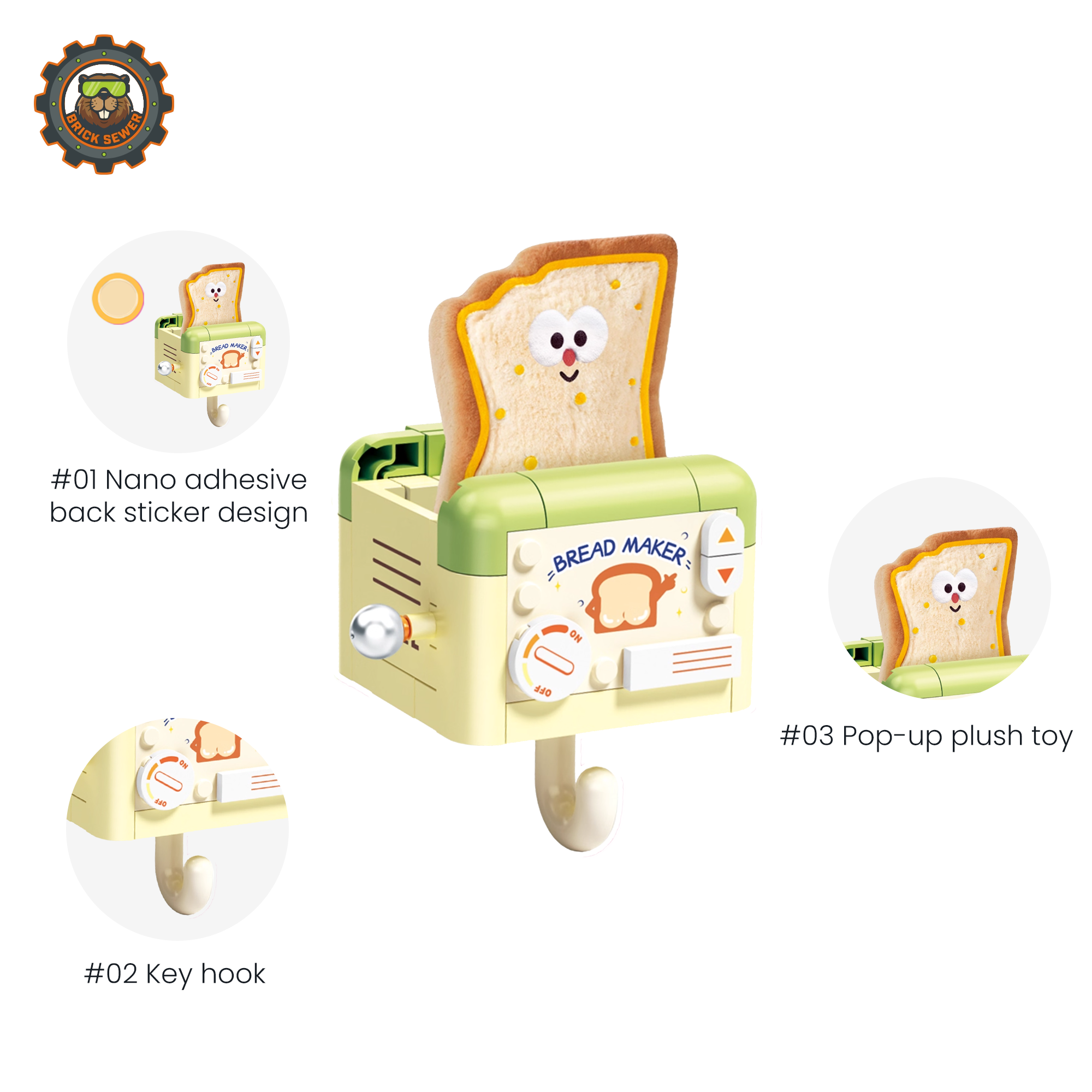 Delicious Moments – Wall Hook Plush Blind Box (4 out of 5)