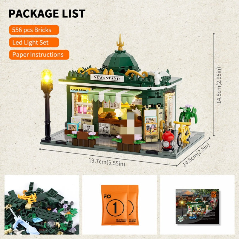 FUNWHOLE F9023 Newsstand Modular Buildings