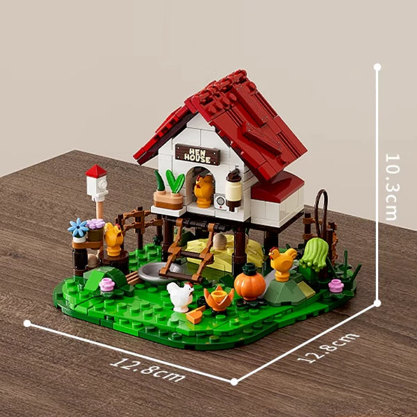 FunWhole F9034 Mini Chicken Coop Creator Expert