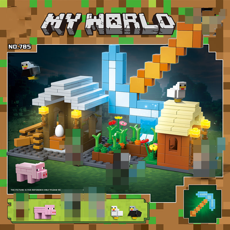 Quanguan 785 Weapon Scene Minecraft Movie & Game