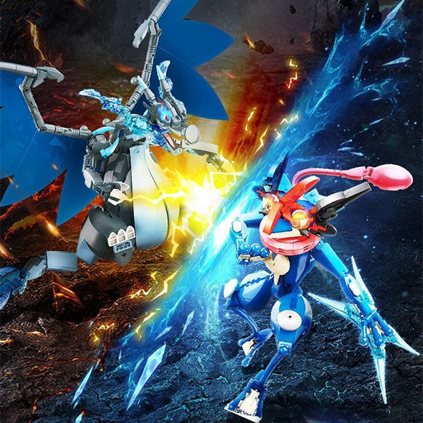 Keeppley Greninja Charizardite X Pokemon Movie