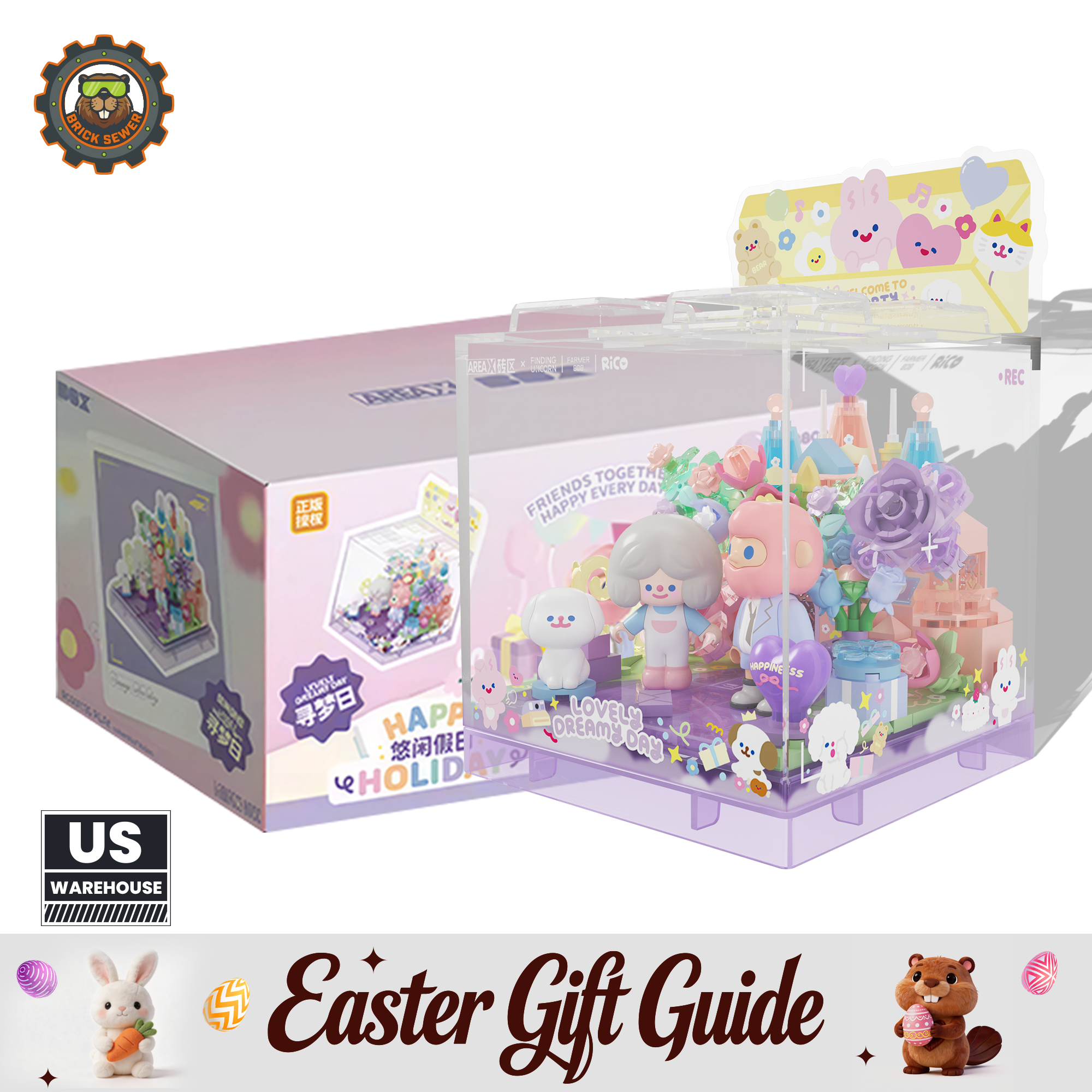 Bob Land Building Set 2873 pcs | Free Box Series Included