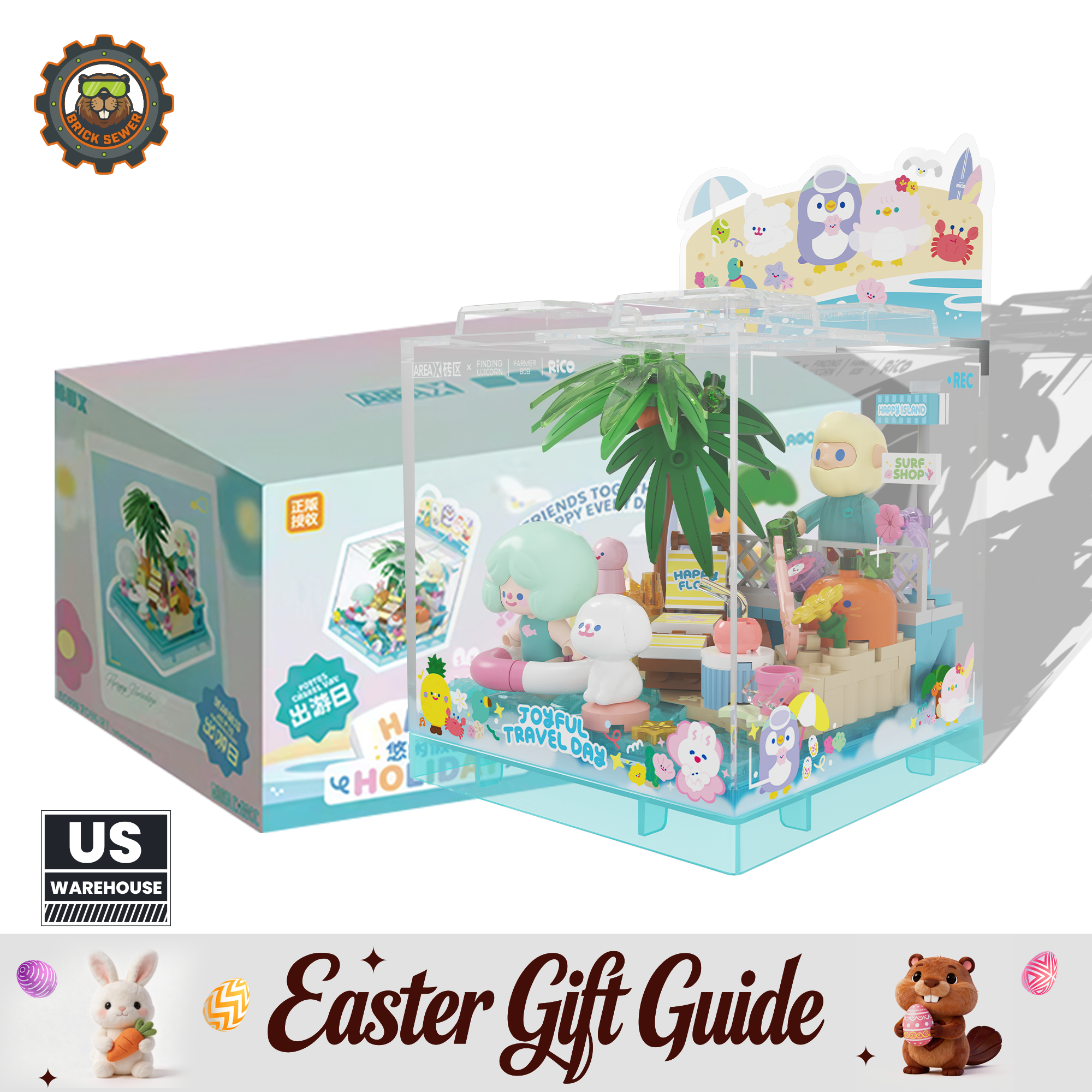 Bob Land Building Set 2873 pcs | Free Box Series Included