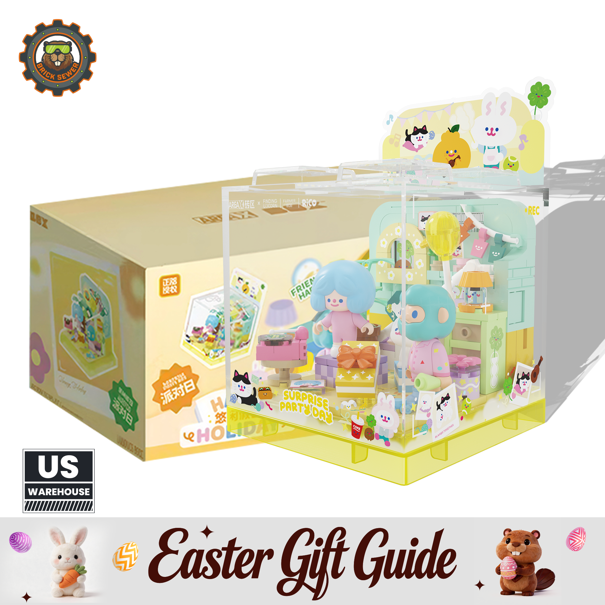 Bob Land Building Set 2873 pcs | Free Box Series Included