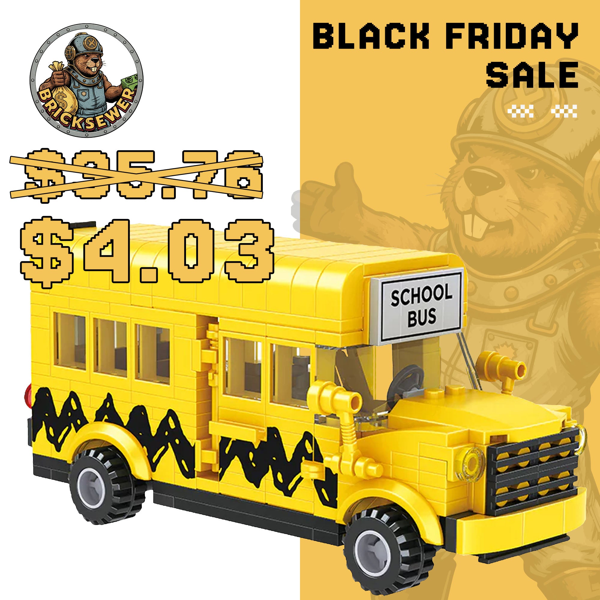 CACO S017 Snoopy School Bus Movie