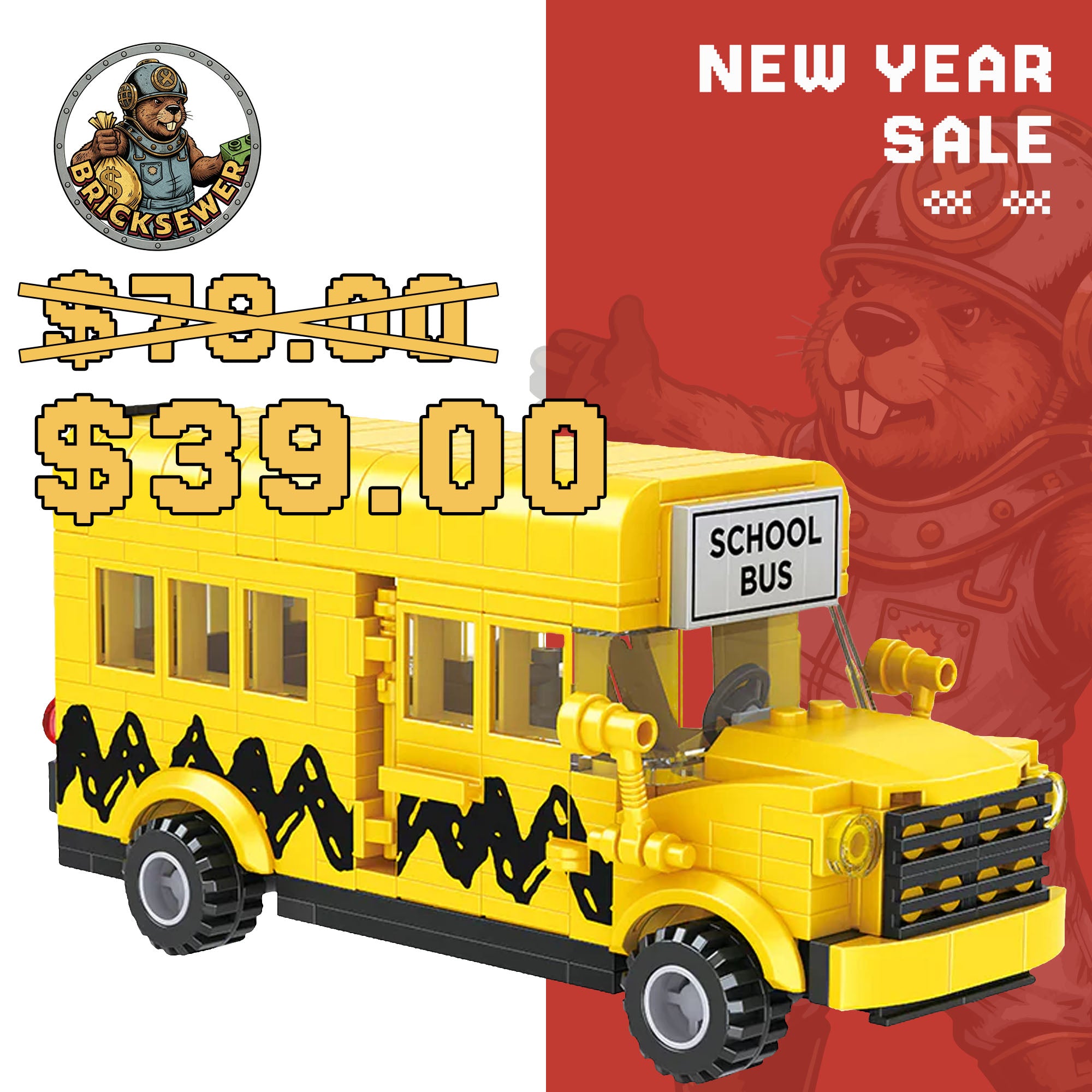 CACO S017 Snoopy School Bus Movie