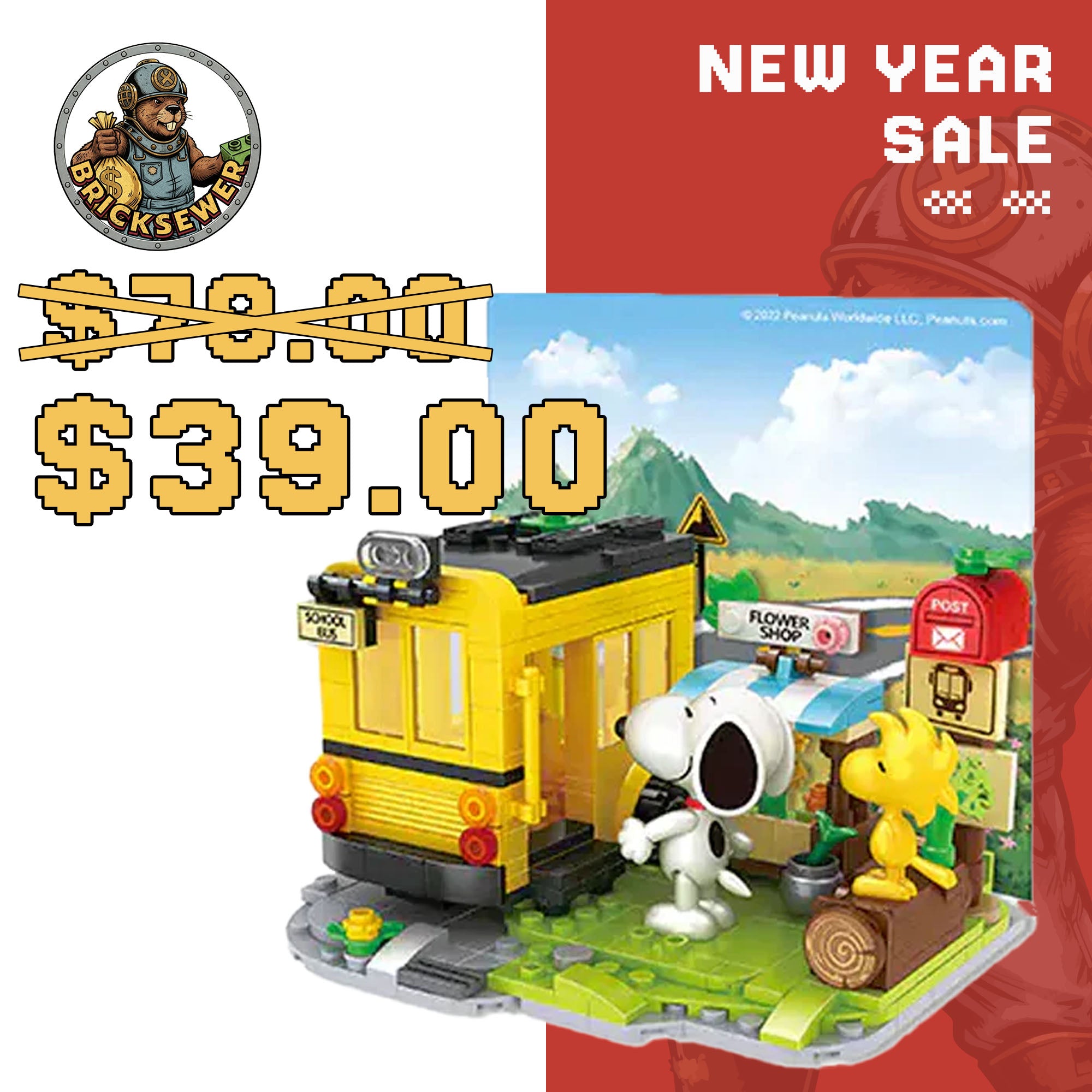 CACO Snoopy Background Painting Small Scene Movie