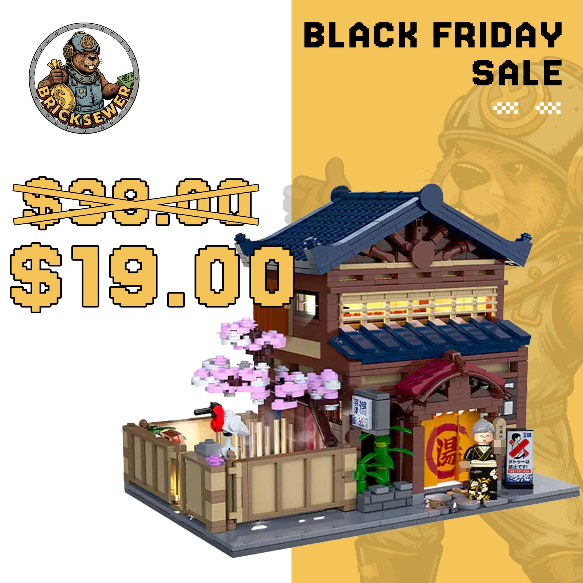 CaDA C66012 Traditional Japanese Yuzawa Soup House Modular Buildings