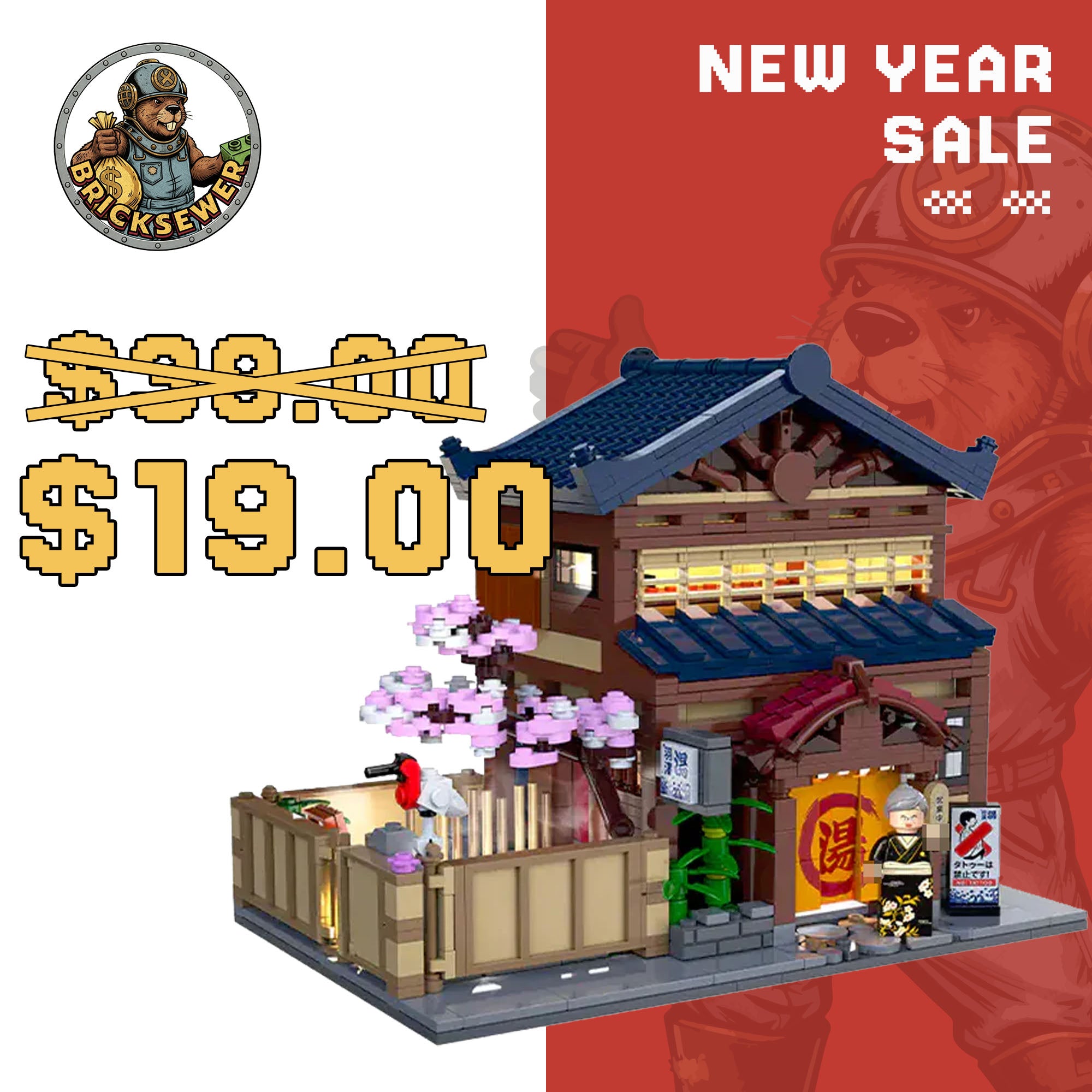 CaDA C66012 Traditional Japanese Yuzawa Soup House Modular Buildings