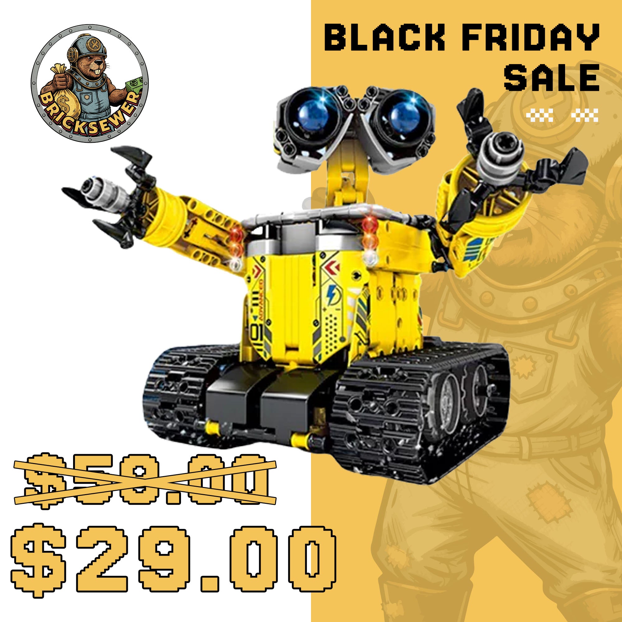 CBOX JD043 4IN1 WALL.E Robot Technic