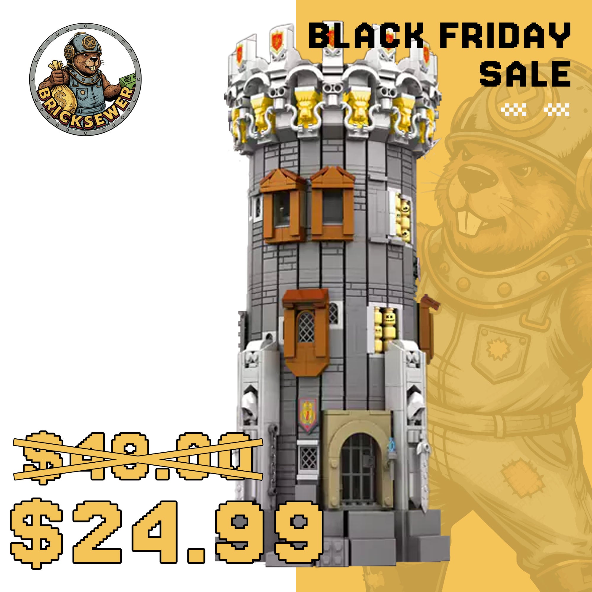 CBOX JD047 MIDDLE AGES WIZARD TOWER Modular Buildings