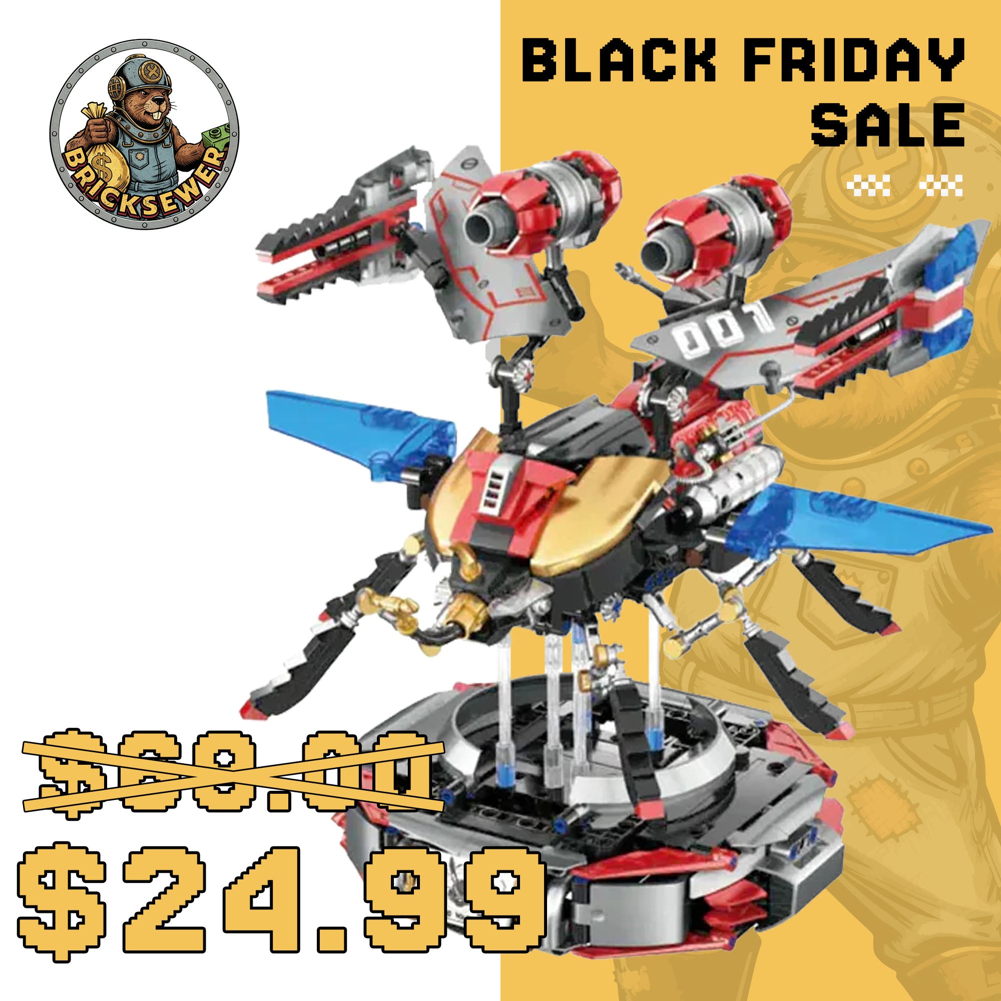 CBOX JD048 Flying Warrior Creator Expert