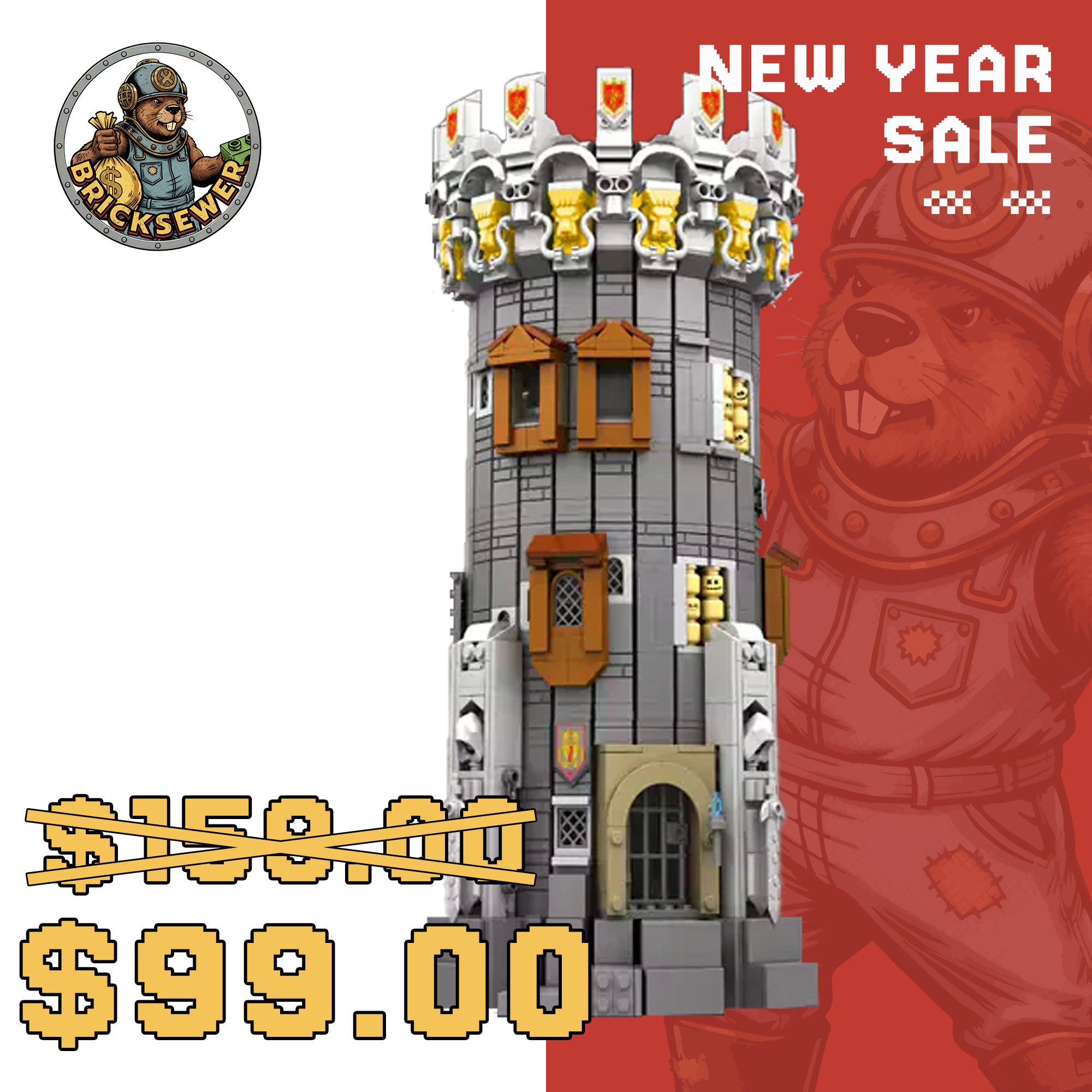 CBOX JD047 MIDDLE AGES WIZARD TOWER Modular Buildings